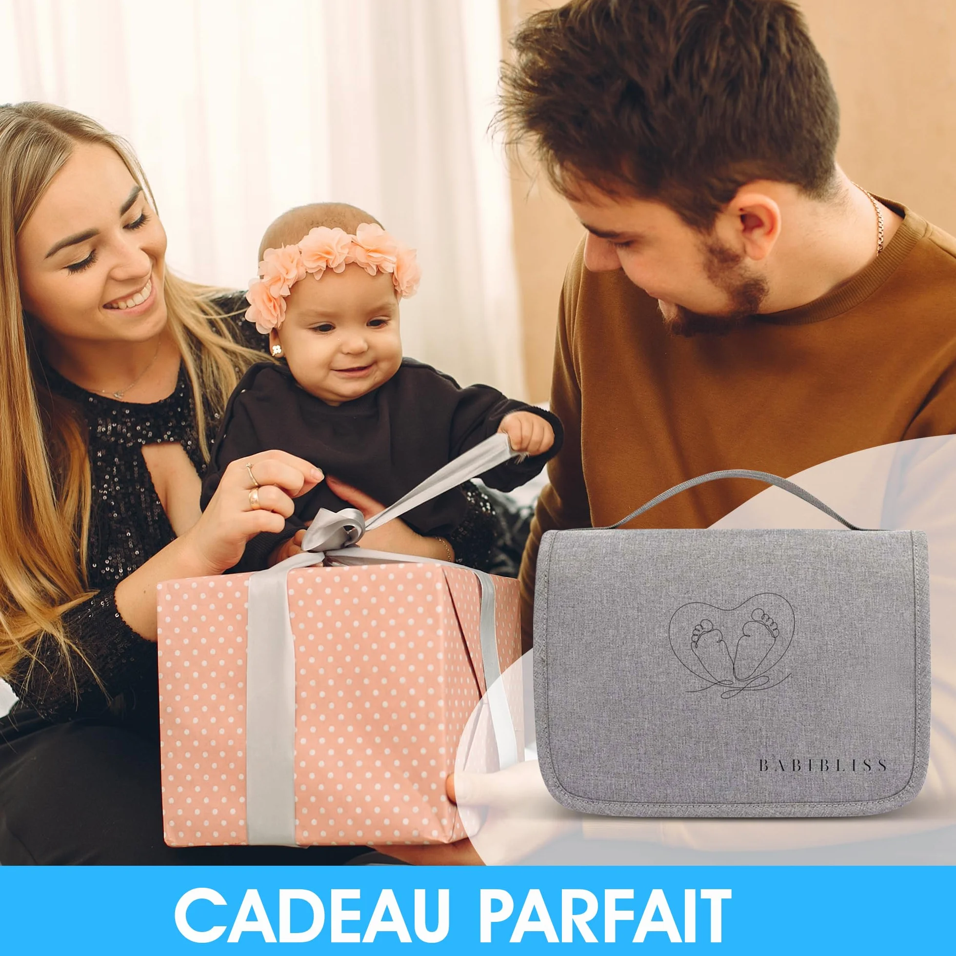Kit Soin Bébé Naissance 13 Articles - Trousse de Soin Bébé Grand Format