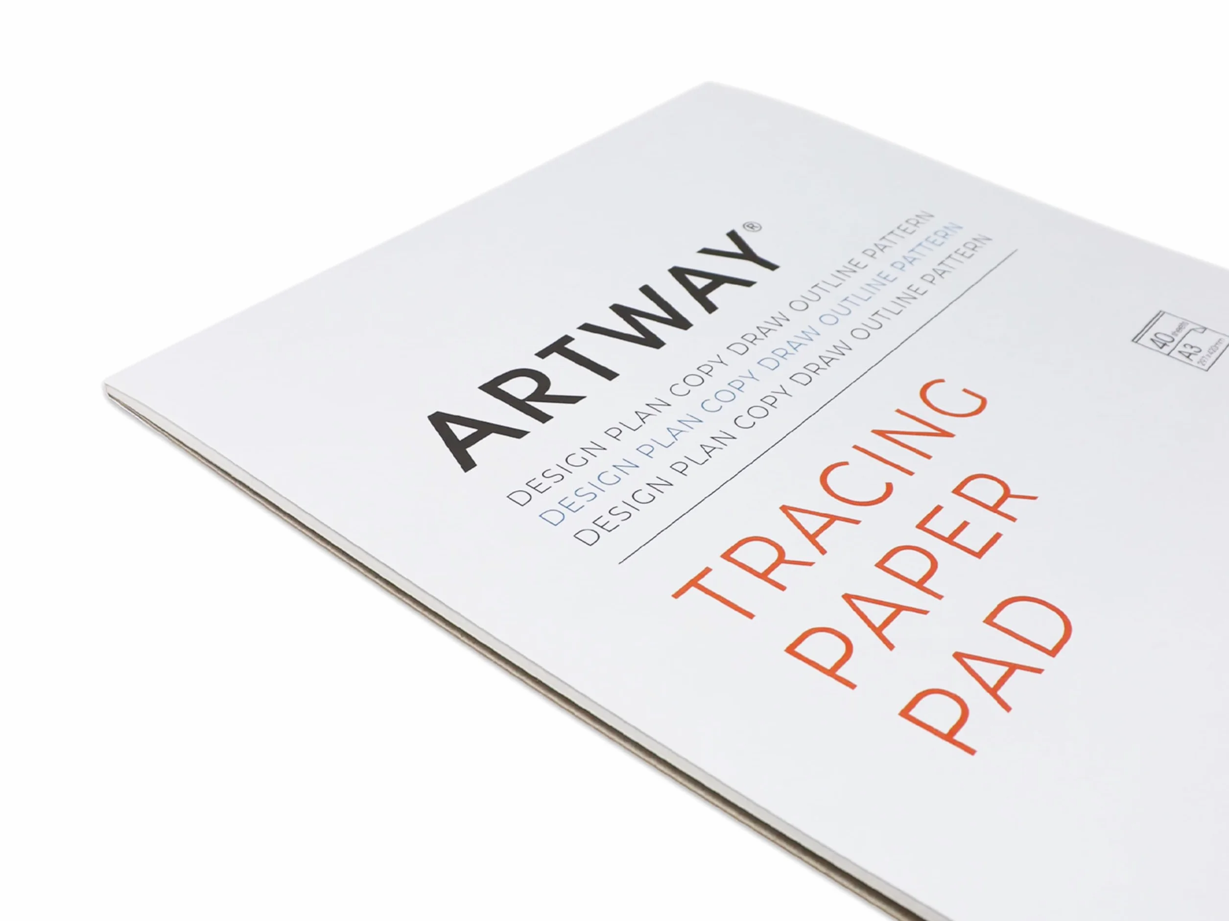 Artway Papier Calque A2 100g/m² 40 Feuilles