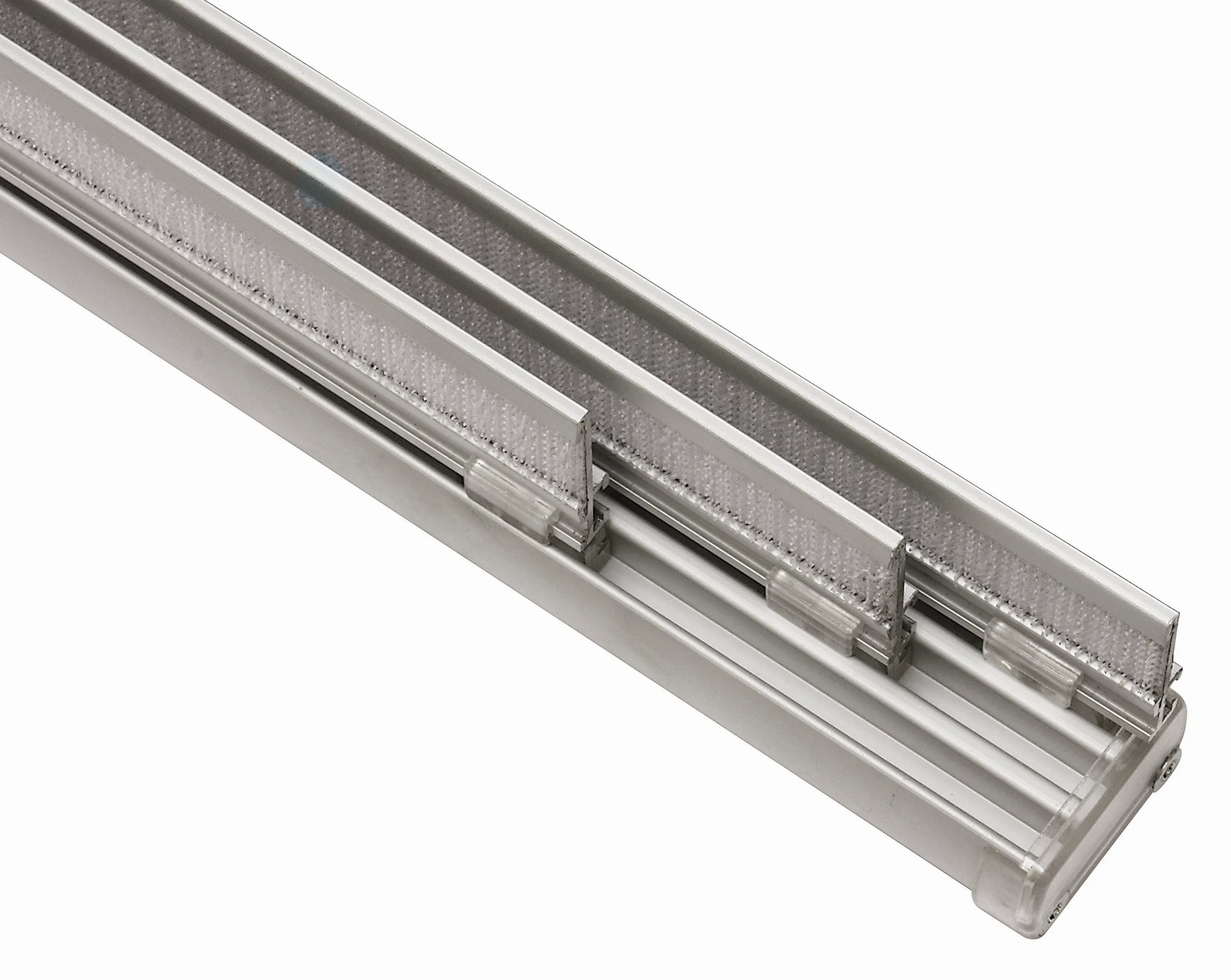 Gardinia Panneau Japonais, Kit Complet, Rail à 3 Voies, Aluminium, 4,5 x 175,3 x 4,5 cm 31173