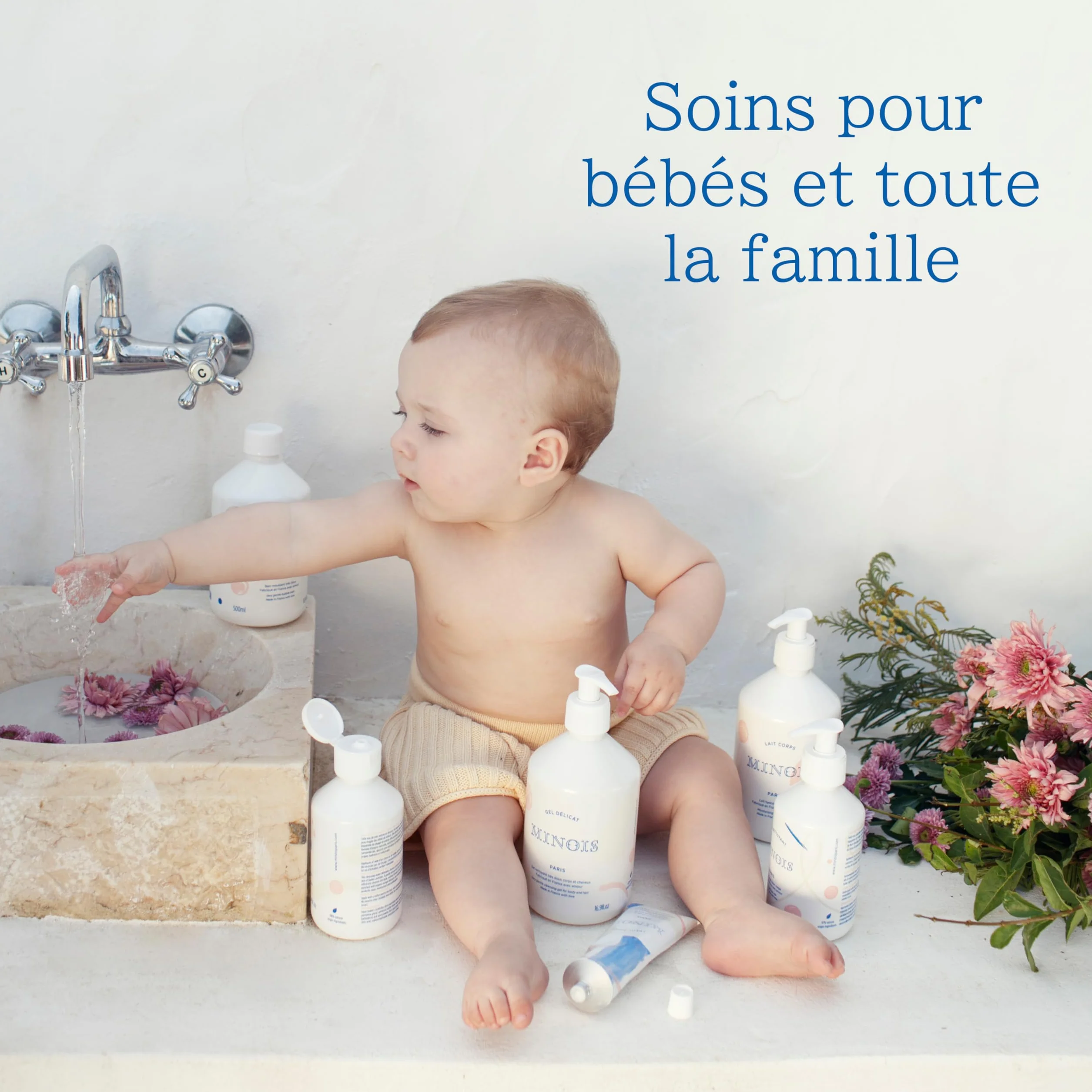 Minois Paris Shampoing Enfant Sans Sulfate & Silicone 300ML Fleur d'Oranger Made in France