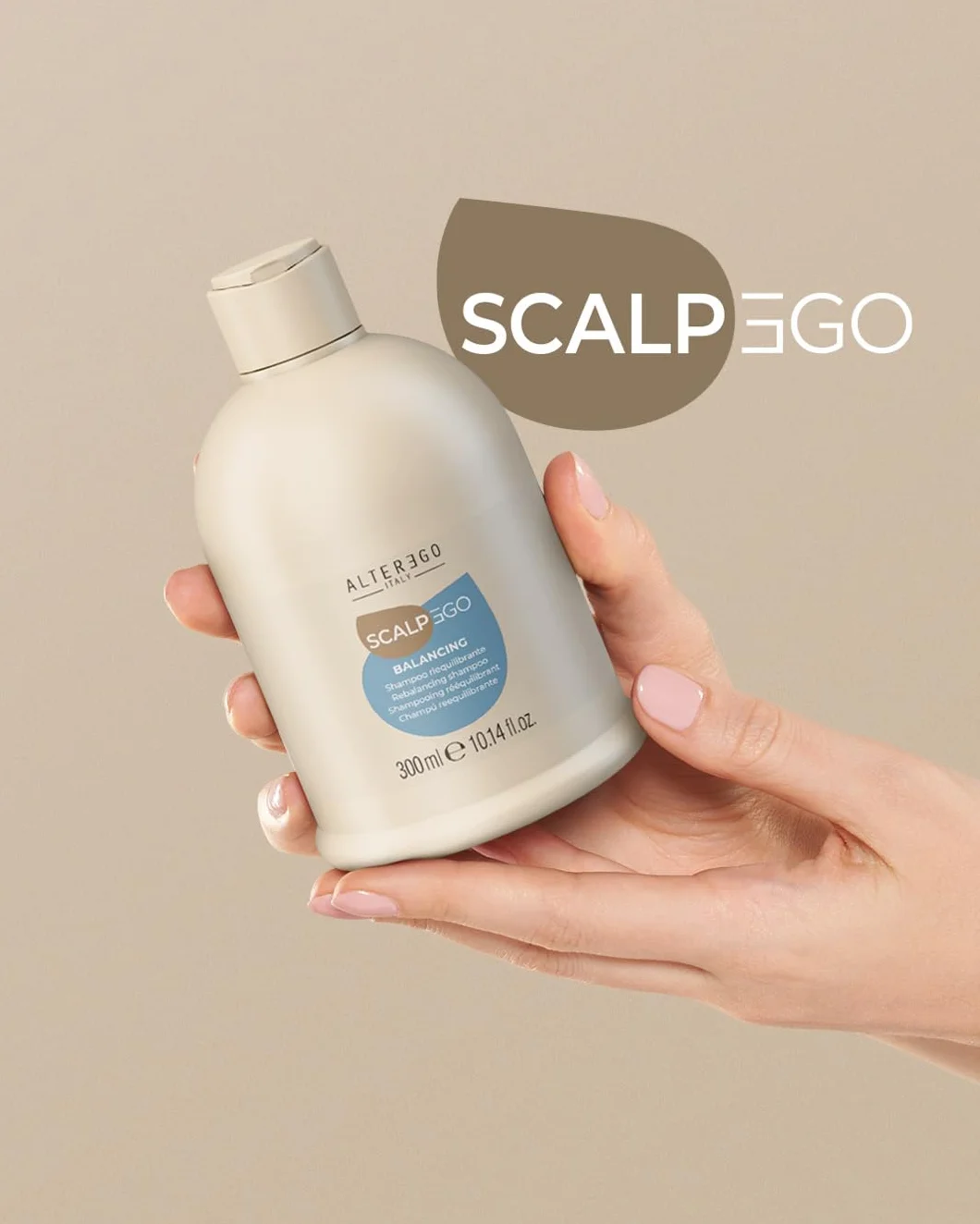 Alterego Scalp Ego Balancing Rebalancing Shampoo 300ml - shampooing rééquilibrant