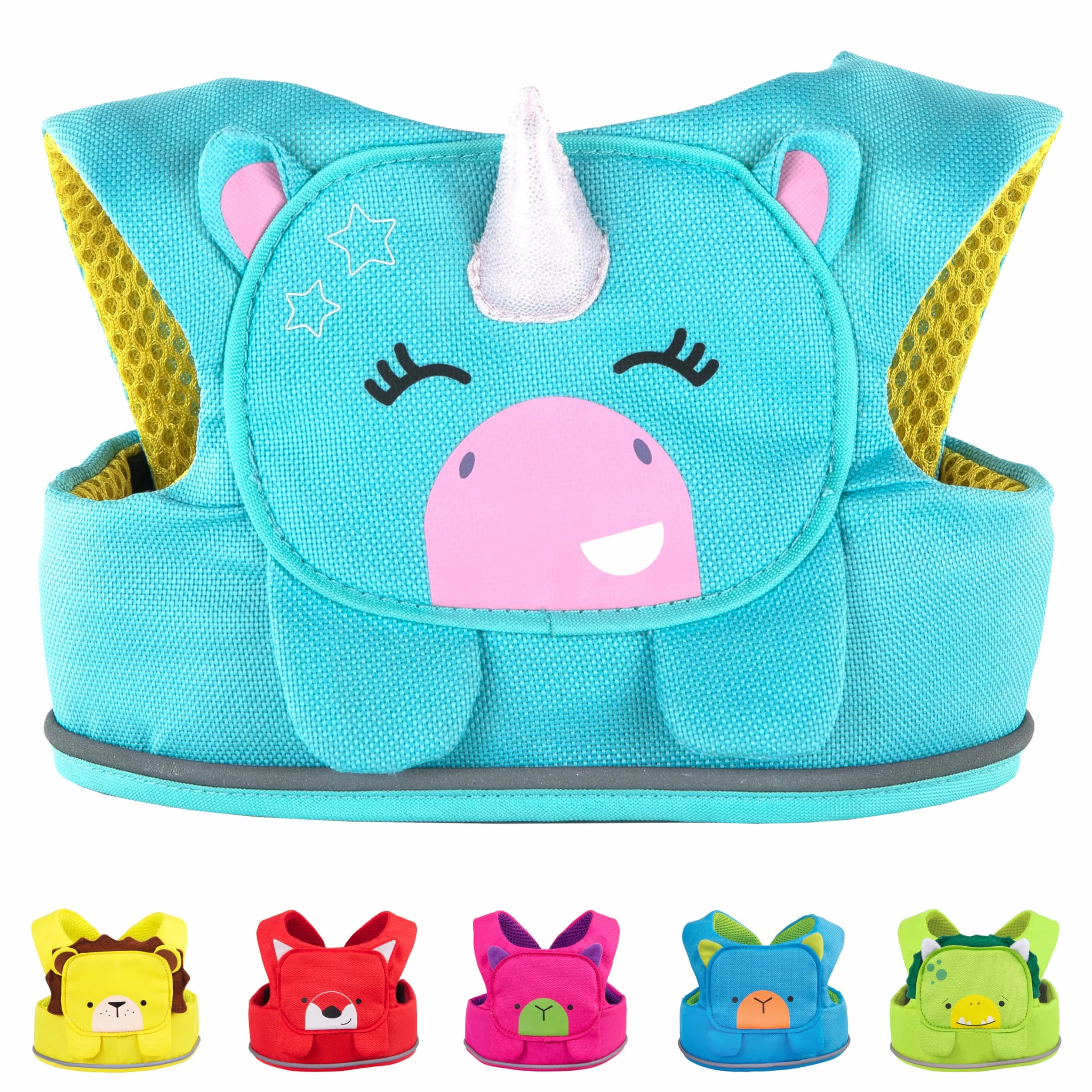 Trunki ToddlePak Harnais Enfants Marche Bébé Sécurité Licorne Turquoise