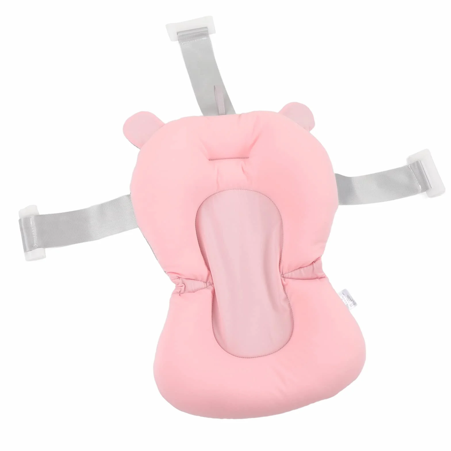 Coussin de Siège de Bain pour Bébé Nouveau-Né Ours Rose