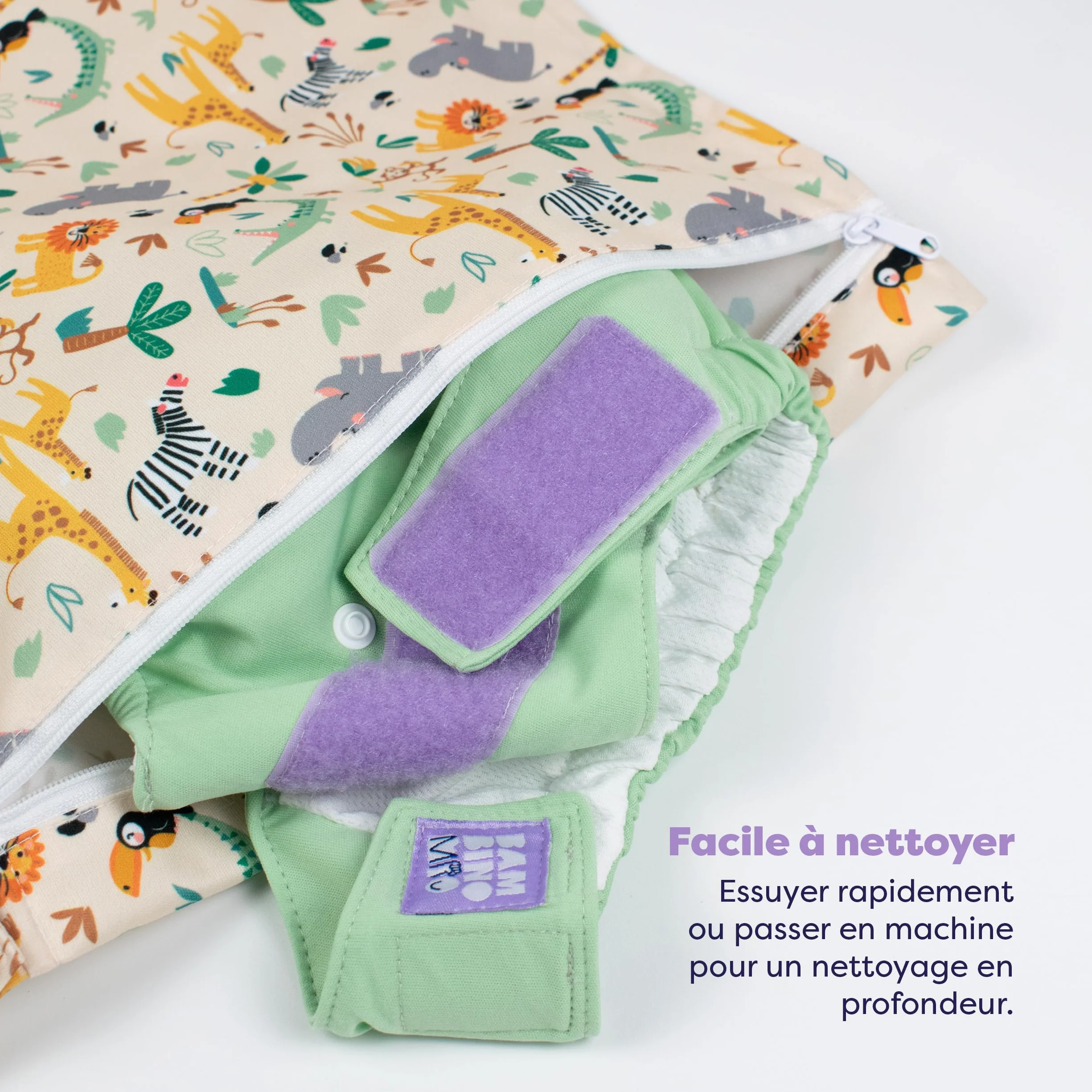 Bambino Mio Sac étanche Couches lavables Maillots Bain 29,5 cm x 28,5 cm Bébés