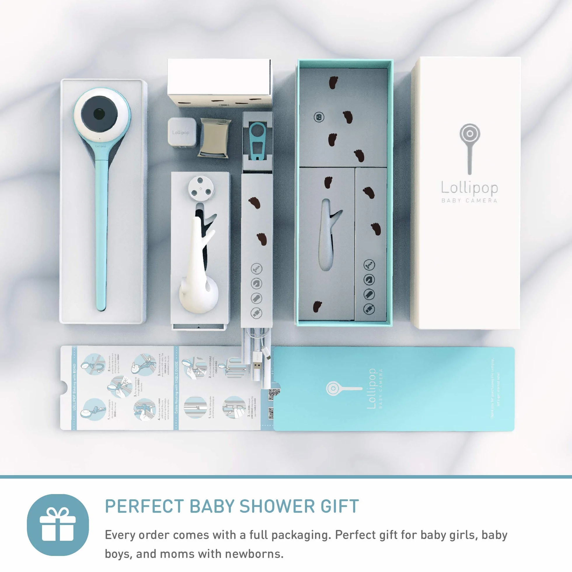 Lollipop caméra intelligente bébé