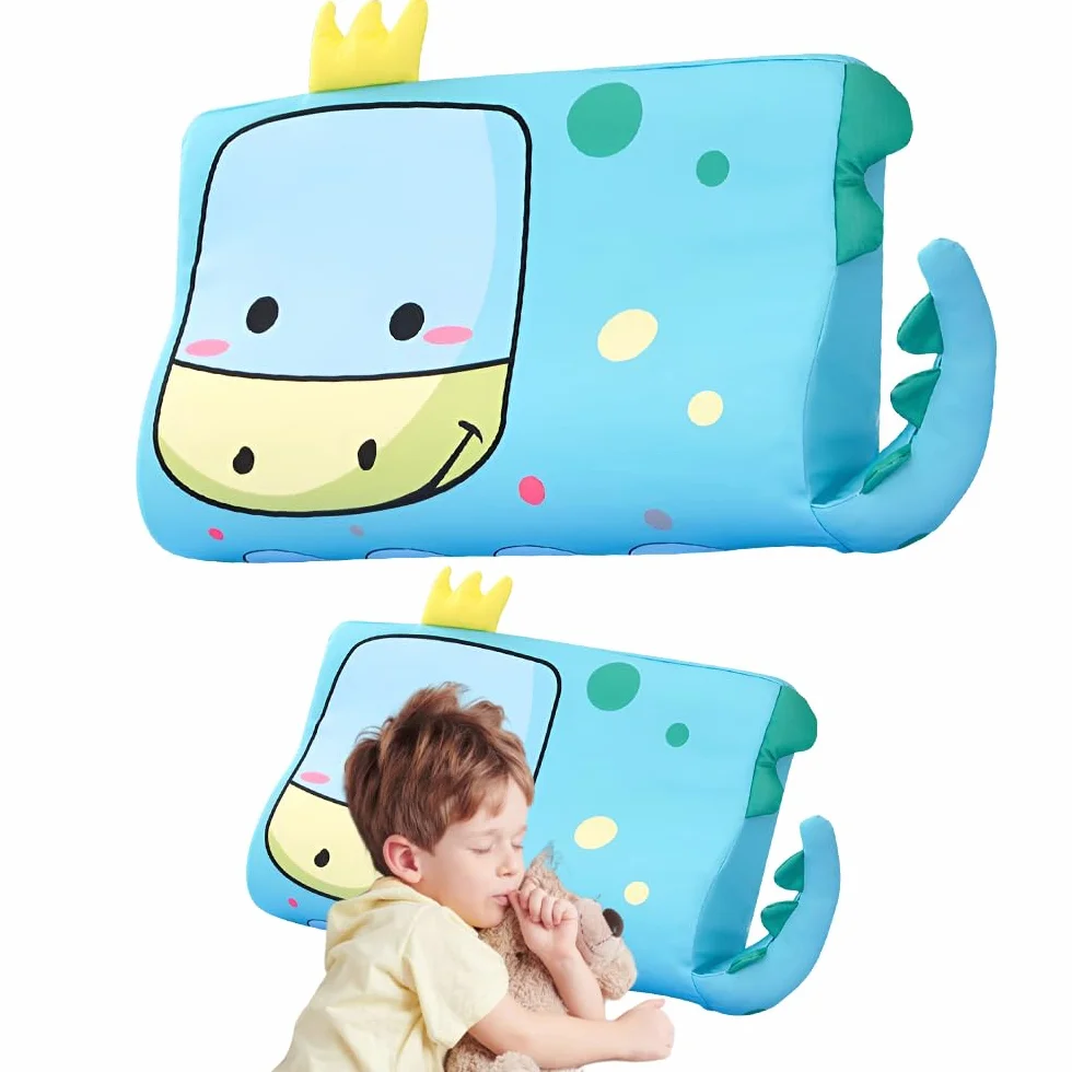 Schlummerkids Coussin pour Enfant 45 x 27 cm Dinosaure