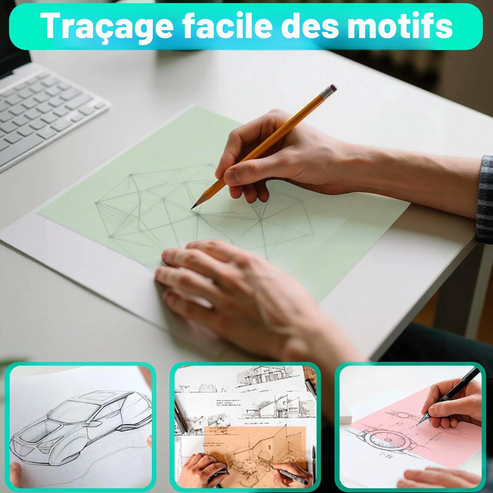 Papier calque coloré A4 24 feuilles – papier vitrail pour travaux manuels, lanternes, impression, dessins, scrapbooking et projets créatifs