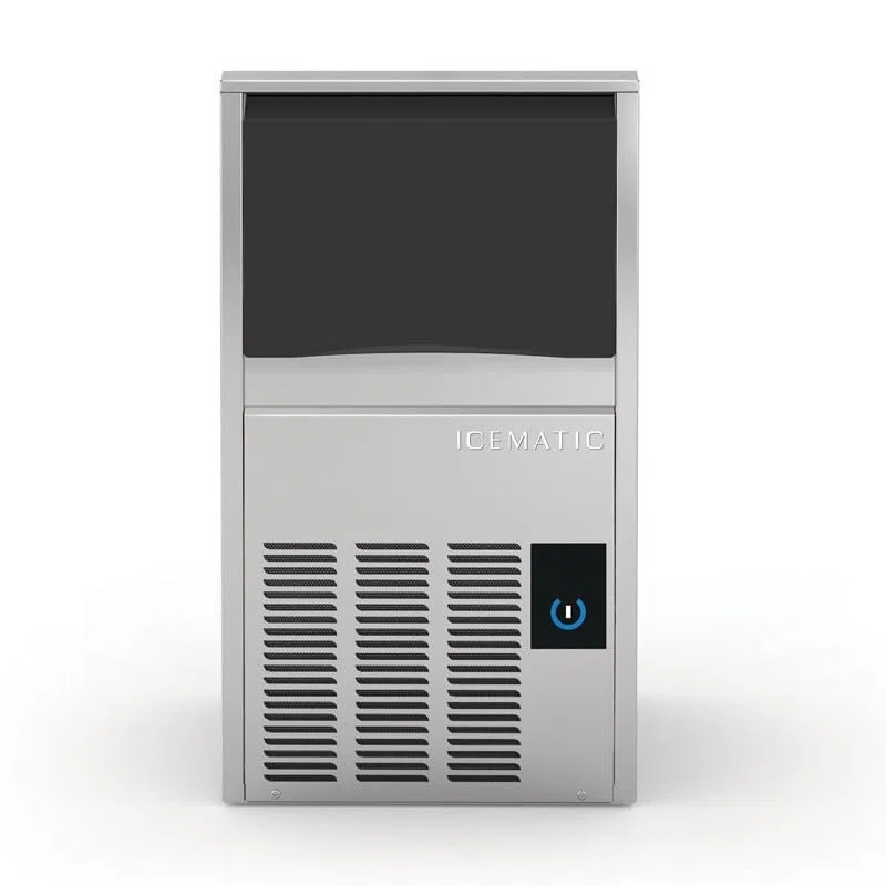 Machine à Glaçons Pleins Connectée avec Réserve 28 kg - Icematic