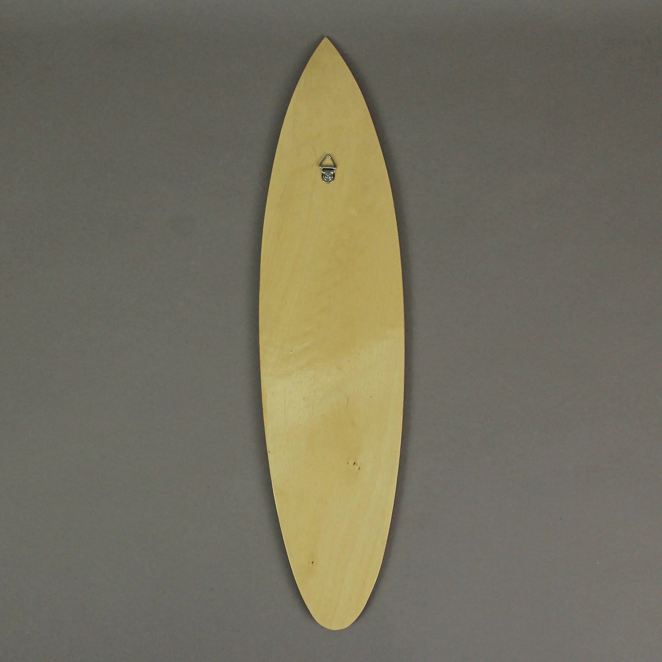 Zeckos Lot de 3 planches de surf en bois sculptées à la main 40,6 cm