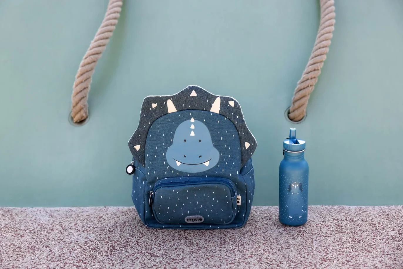 Trixie Gourde pour Enfants en Acier Inoxydable 350ml Mr. Triceratops