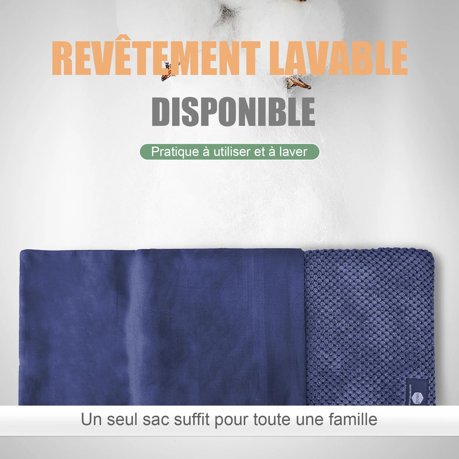 Coussin Chauffant Micro Onde Bouillotte Graine Lin Noyaux Cerises 38x23cm 840g