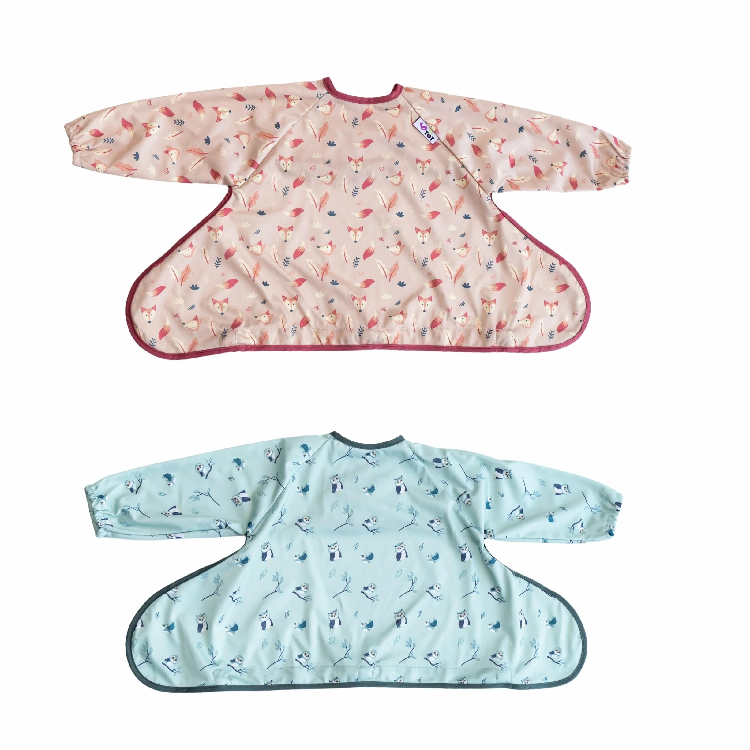 Tidy Tot Cover & Catch Bavoir d'alimentation avec manches pour bébé, enfant