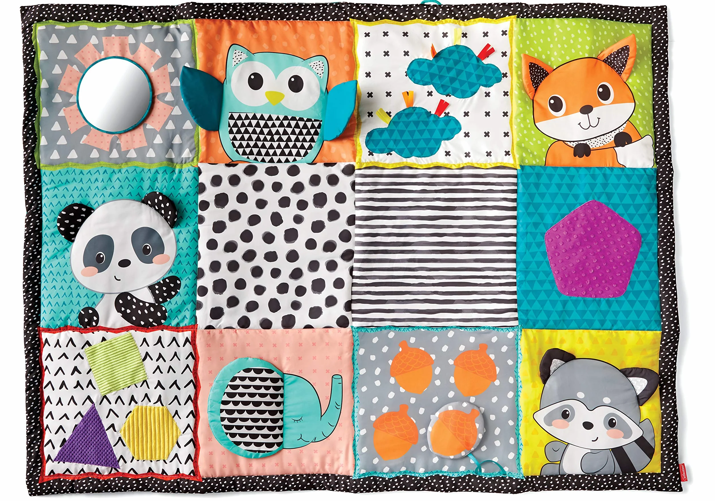 Fold & Go Grand Tapis de Jeu Géant pour Bébés et Tout-Petits