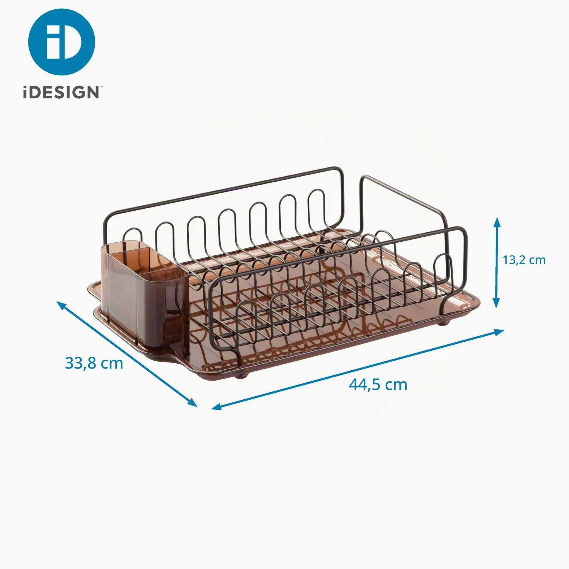 iDesign 68982EU Forma Lupe Égouttoir 2 Ambre/Bronze