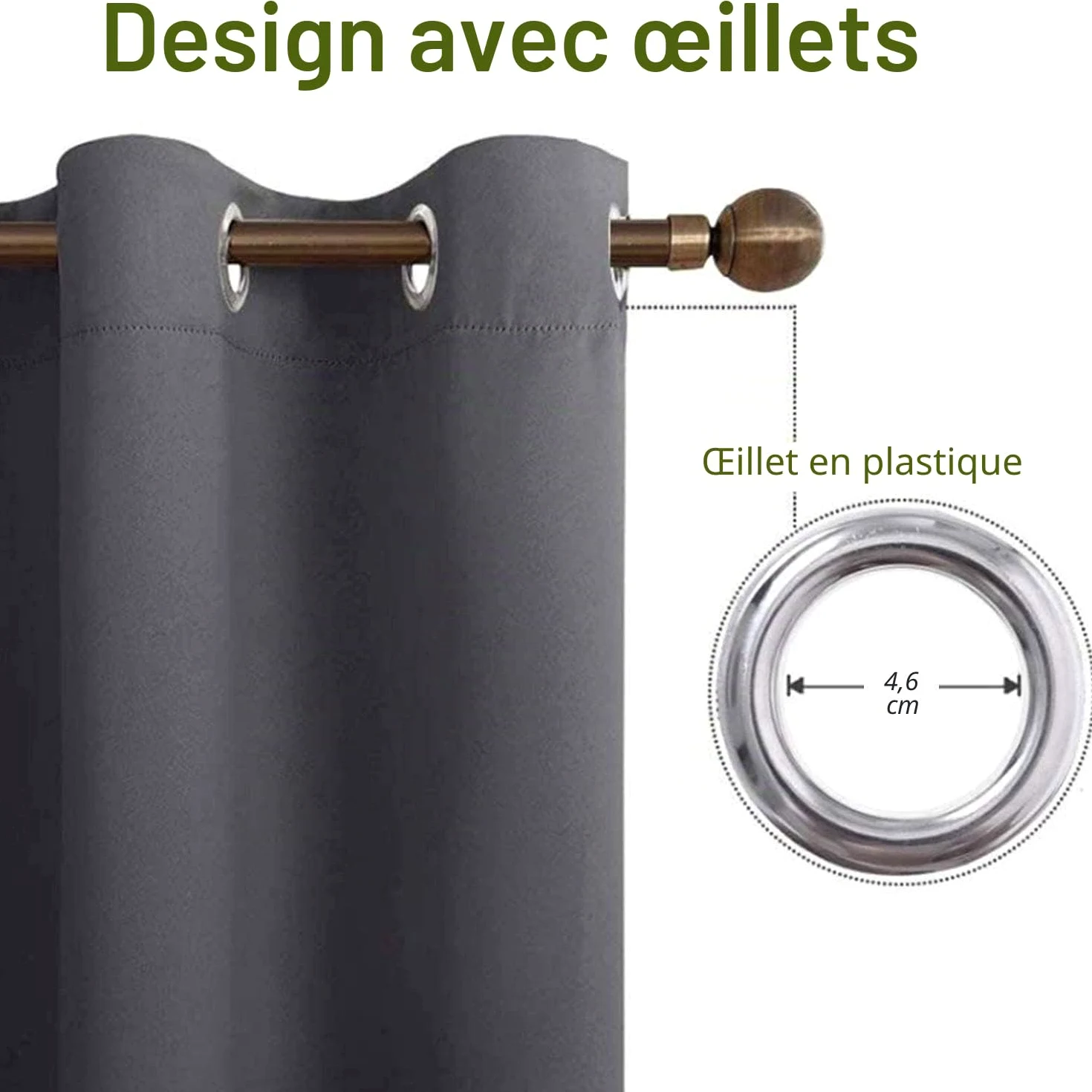 Homewish Rideaux de fenêtre de gamer, jeux vidéo étrangers pour joueurs, jeux vidéo, jeux de jeu, rideaux pour adolescents, adultes, femmes, panneaux décoratifs pour salon, cuisine, vert 55" X69"