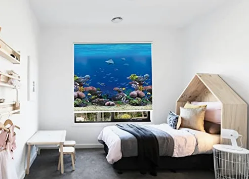 Store enrouleur occultant pour chambre à coucher, salle de bain ou fenêtre de chambre d'enfant, qualité supérieure, design polyvalent