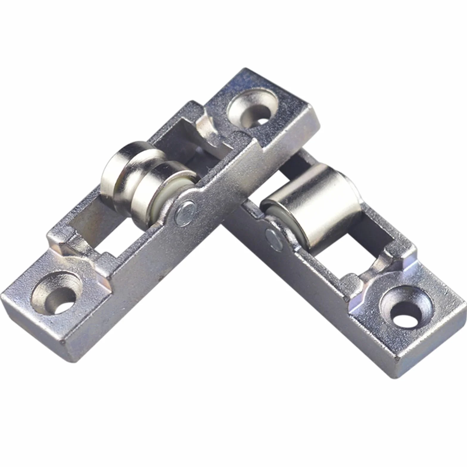 Poulie de porte coulissante, rouleaux de rail, accessoires quincaillerie, 4 pièces