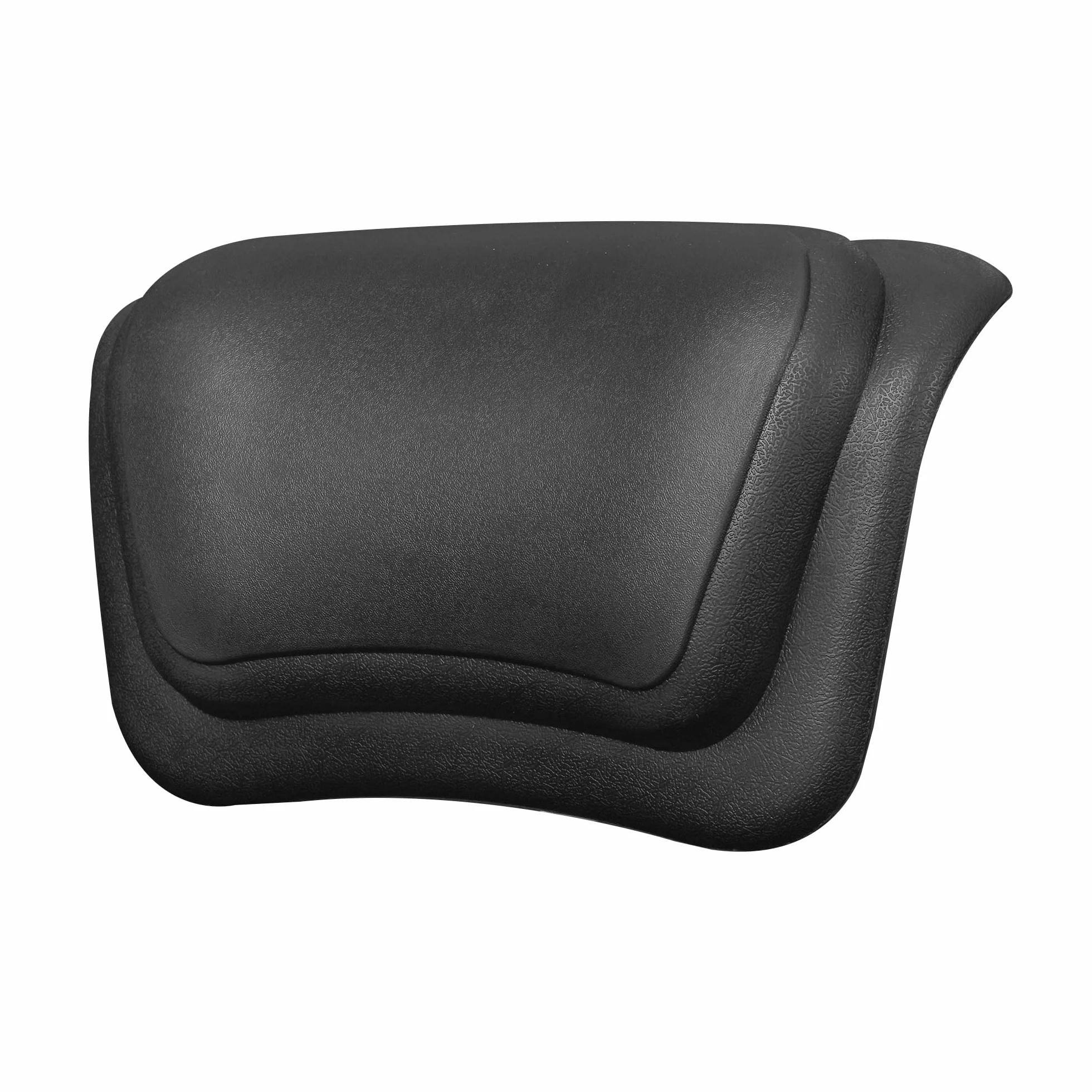 Oreiller de Bain Imperméable Coussin Baignoire Ergonomique Ventouses Antidérapantes Confort Cervical Noir