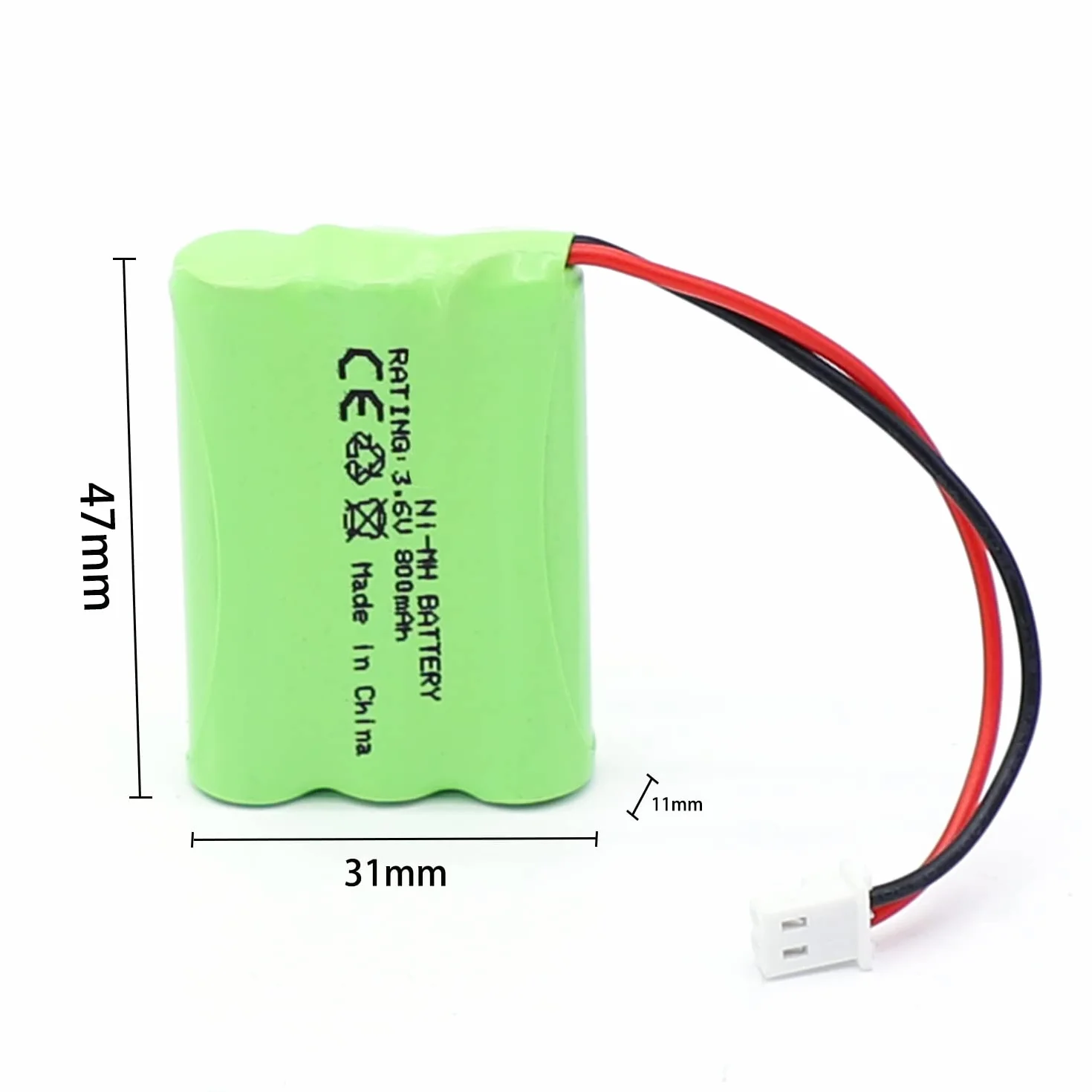 Batterie babyphone compatible Motorola MBP33S MBP36 MBP36S MBP481 MBP482 MBP483 Vtech BM5463 800 mAh 3,6 V Rechargeable NI-MH AAA