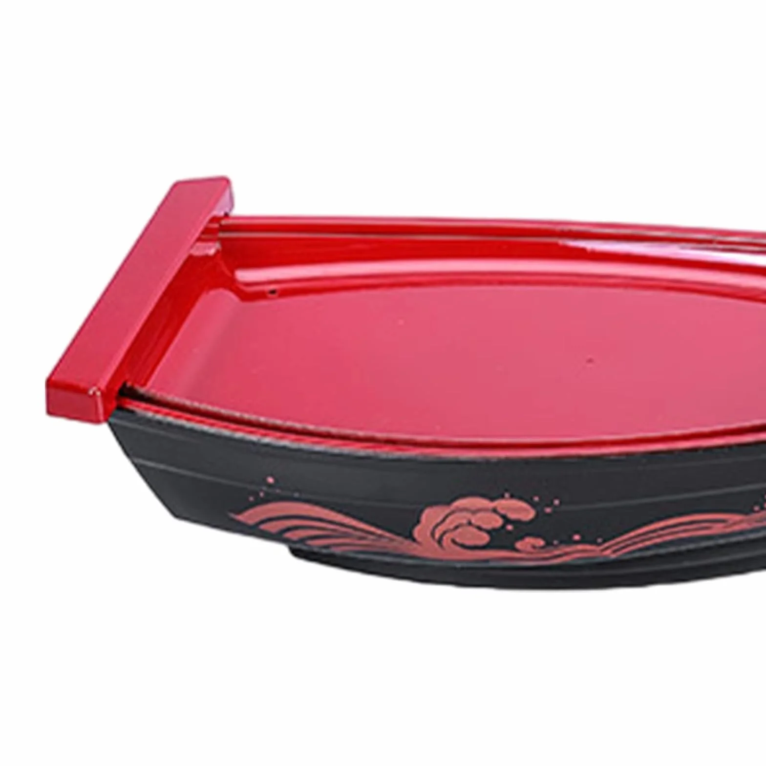 Plateau à sushis pratique pour servir des sushis - Assiette de service pour les fêtes et célébrations