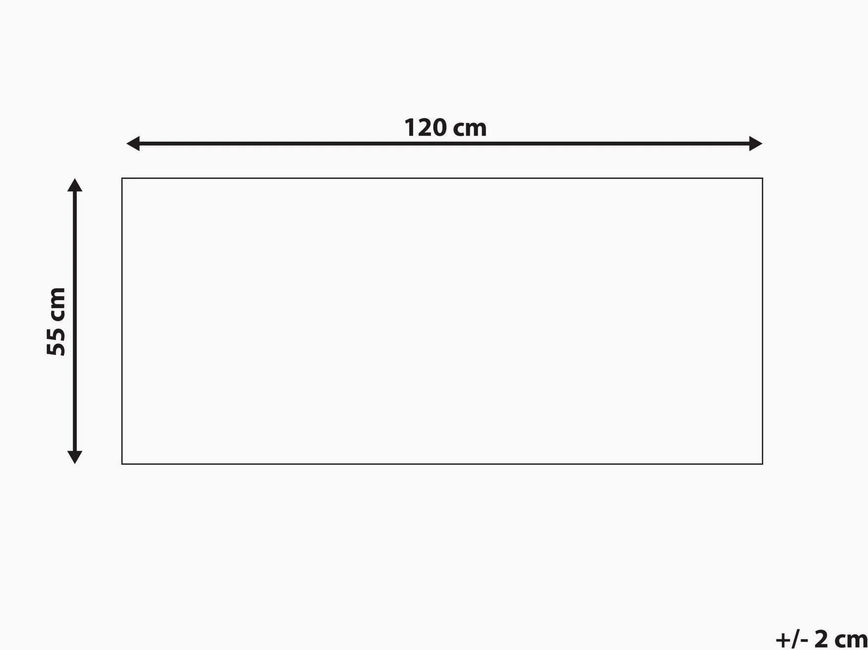 Beliani Paillasson en Fibre de Coco 55 x 120 cm Antidérapant Dessous en PVC Motif Lapin Naturel Lingayen
