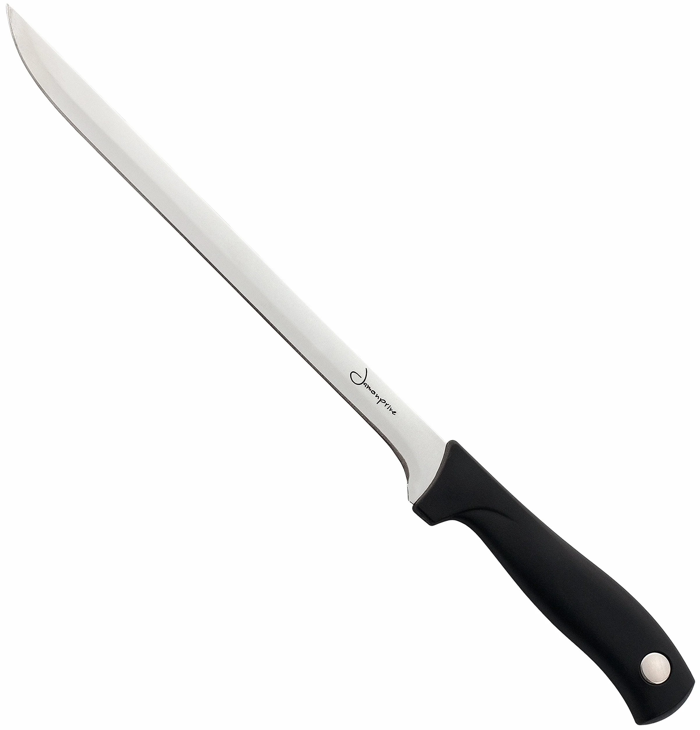 Couteau à Jambon avec Fusil et Couvre Jambon - Set pour Découper Jambon Serrano et Ibérique