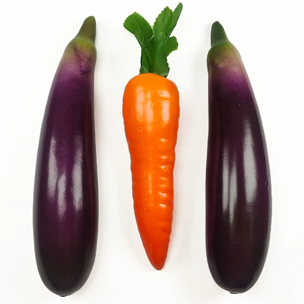 Légumes Artificiels Pack Simulation 11 Pièces Décoration Cuisine Faux Oignon Carotte Pomme Terre Tomate