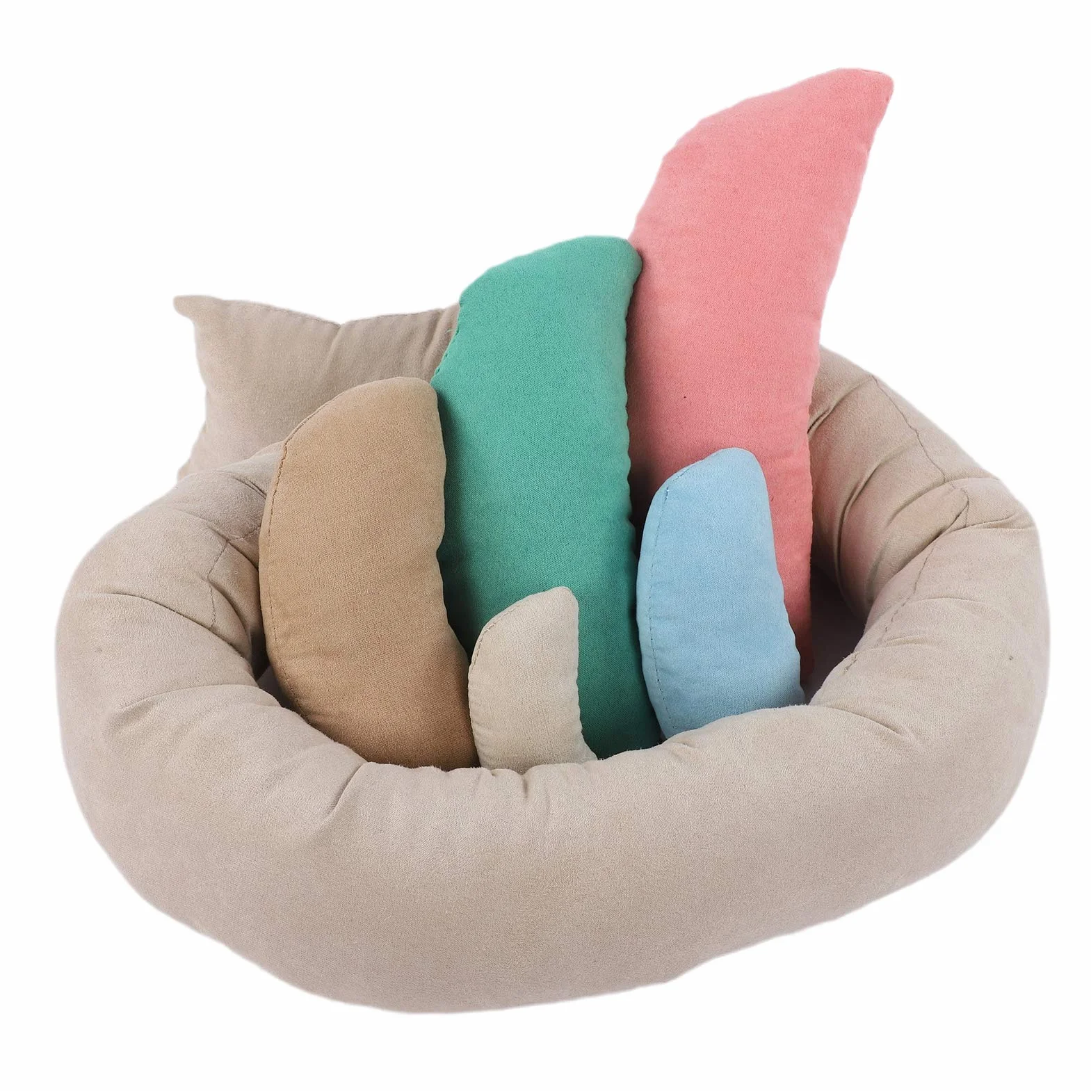 Oreiller de Photographie pour Bébé Nouveau-né, Accessoires Respirants et Doux pour Séance Photo