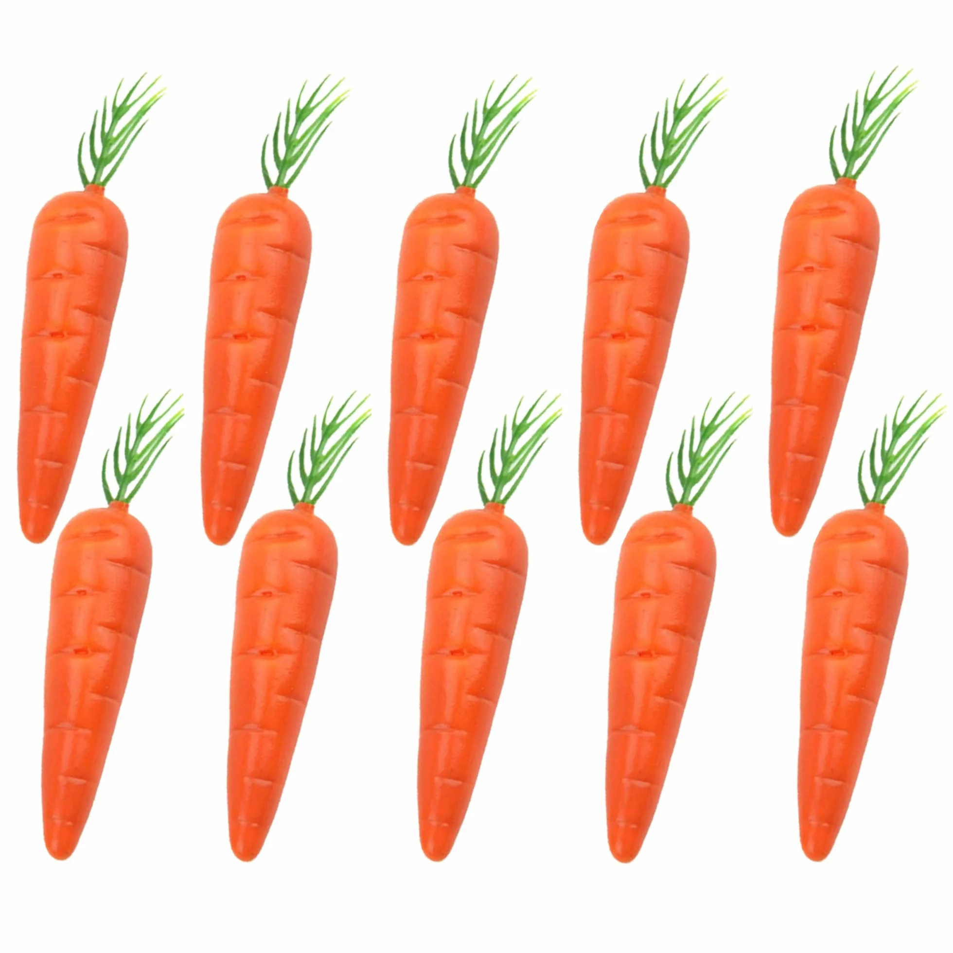Mini Carottes Artificielles Réalistes - Légumes Décoratifs de Pâques pour la Maison