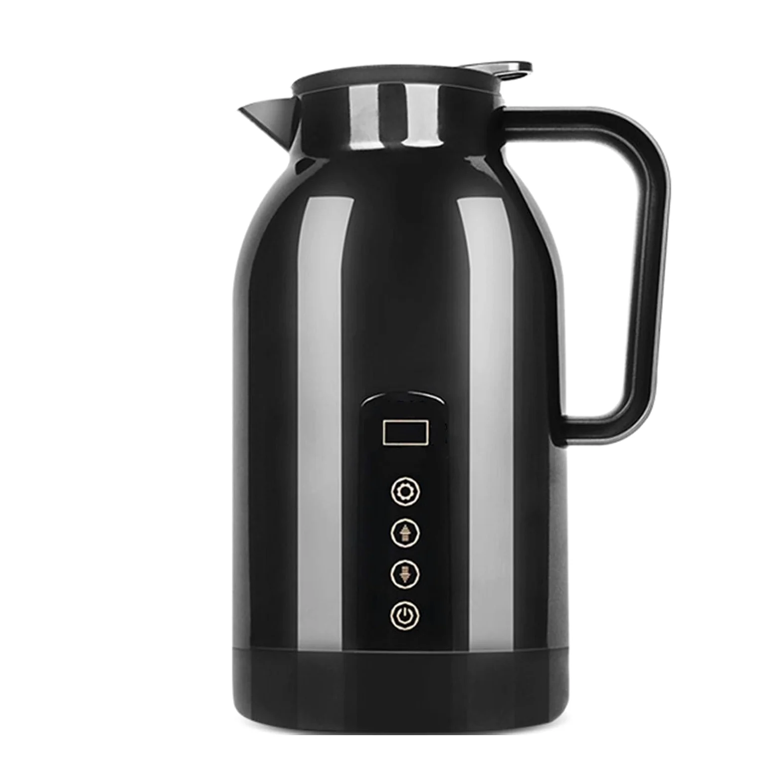 Bouilloire de voiture Réchauffeur 12V/24V avec affichage de température | Bouilloire portable pour voiture pour thé, café, lait, nouilles instantanées, , trajets quotidiens, camping, randonnée