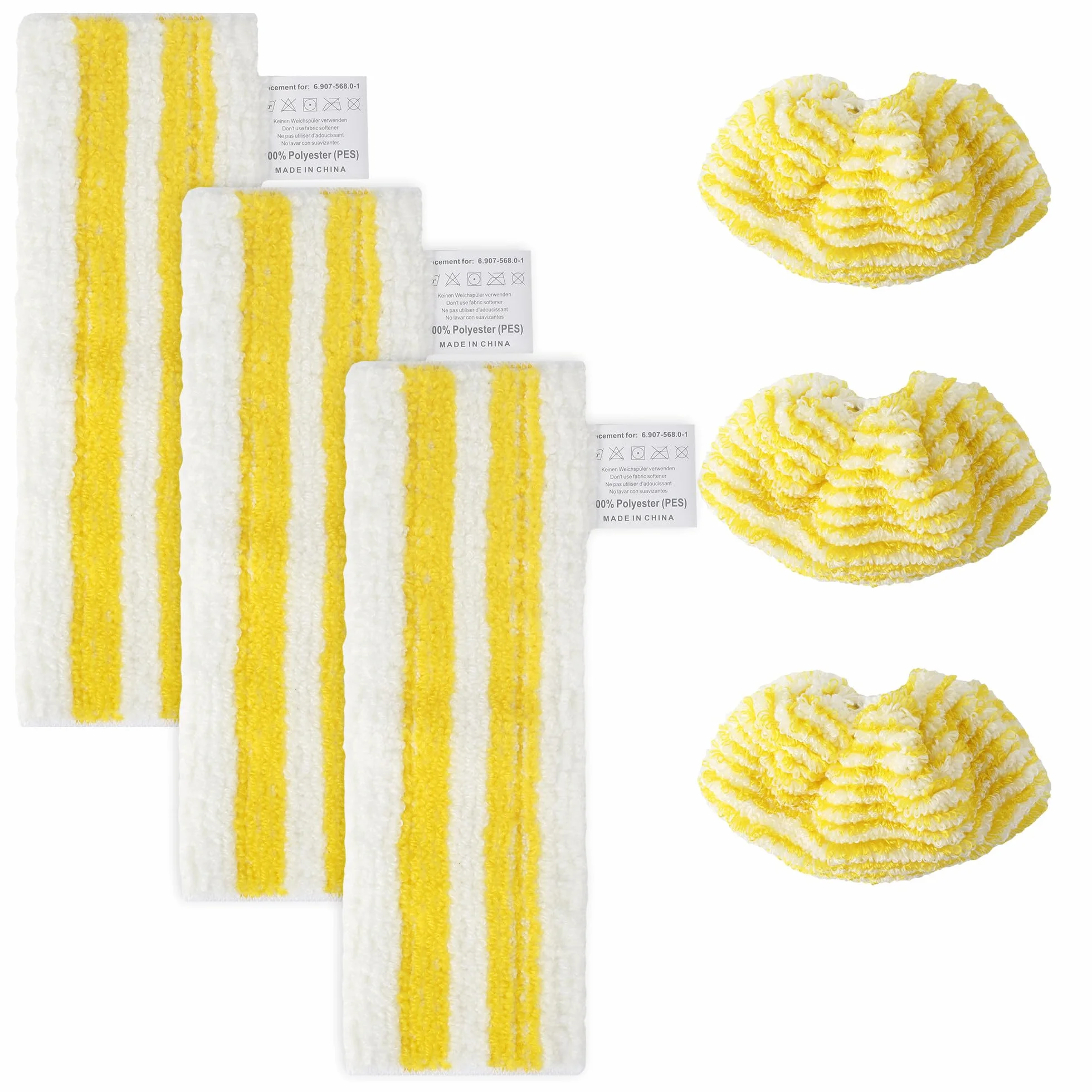 Lingettes de Rechange Microfibre Kärcher Easyfix SC1 SC2 SC3 SC4 SC5
