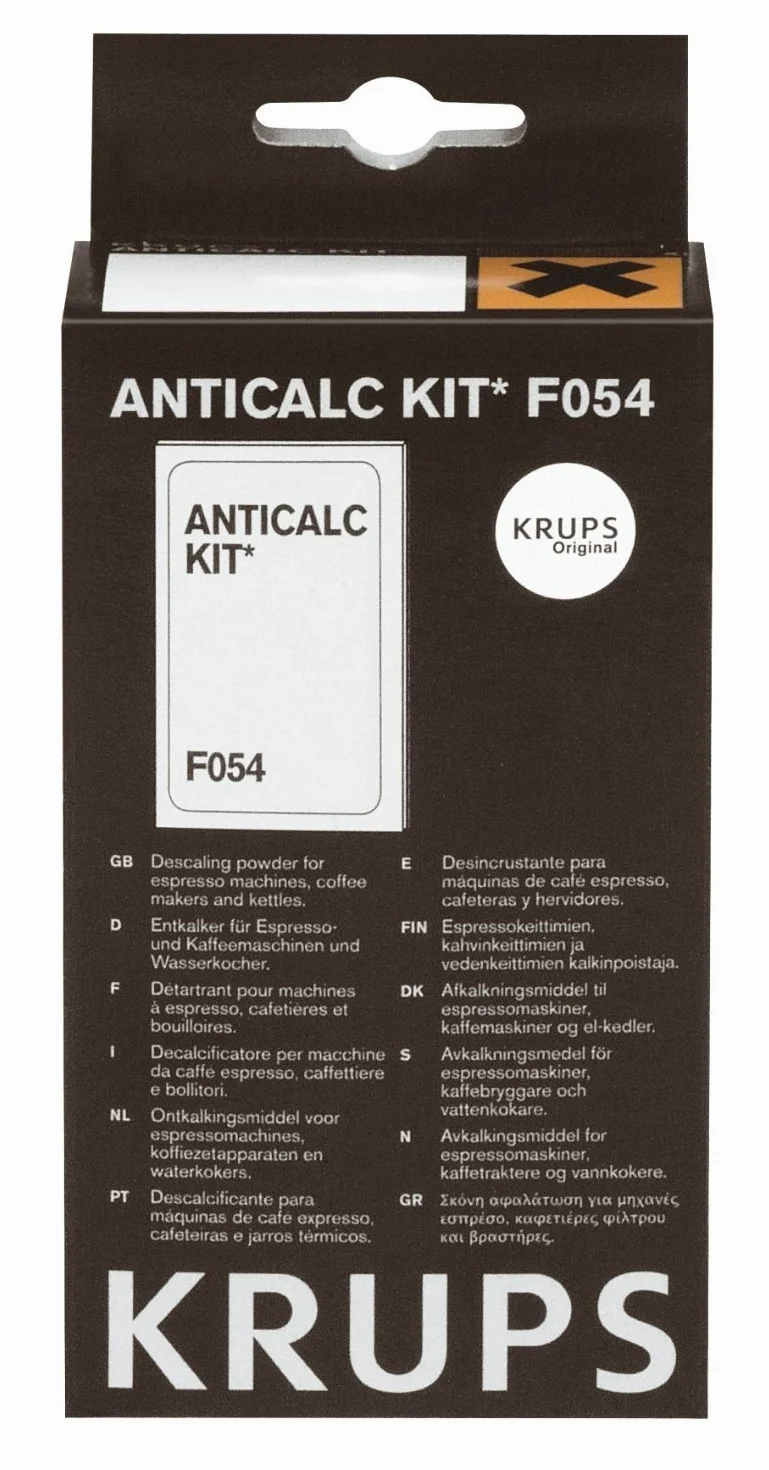 Krups F054001B Lot de 2 détartrants poudre