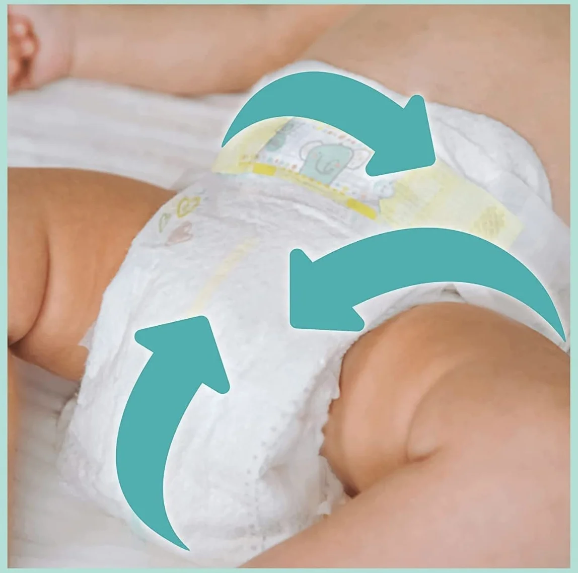 Pampers Baby-Dry Taille 7 123 Couches