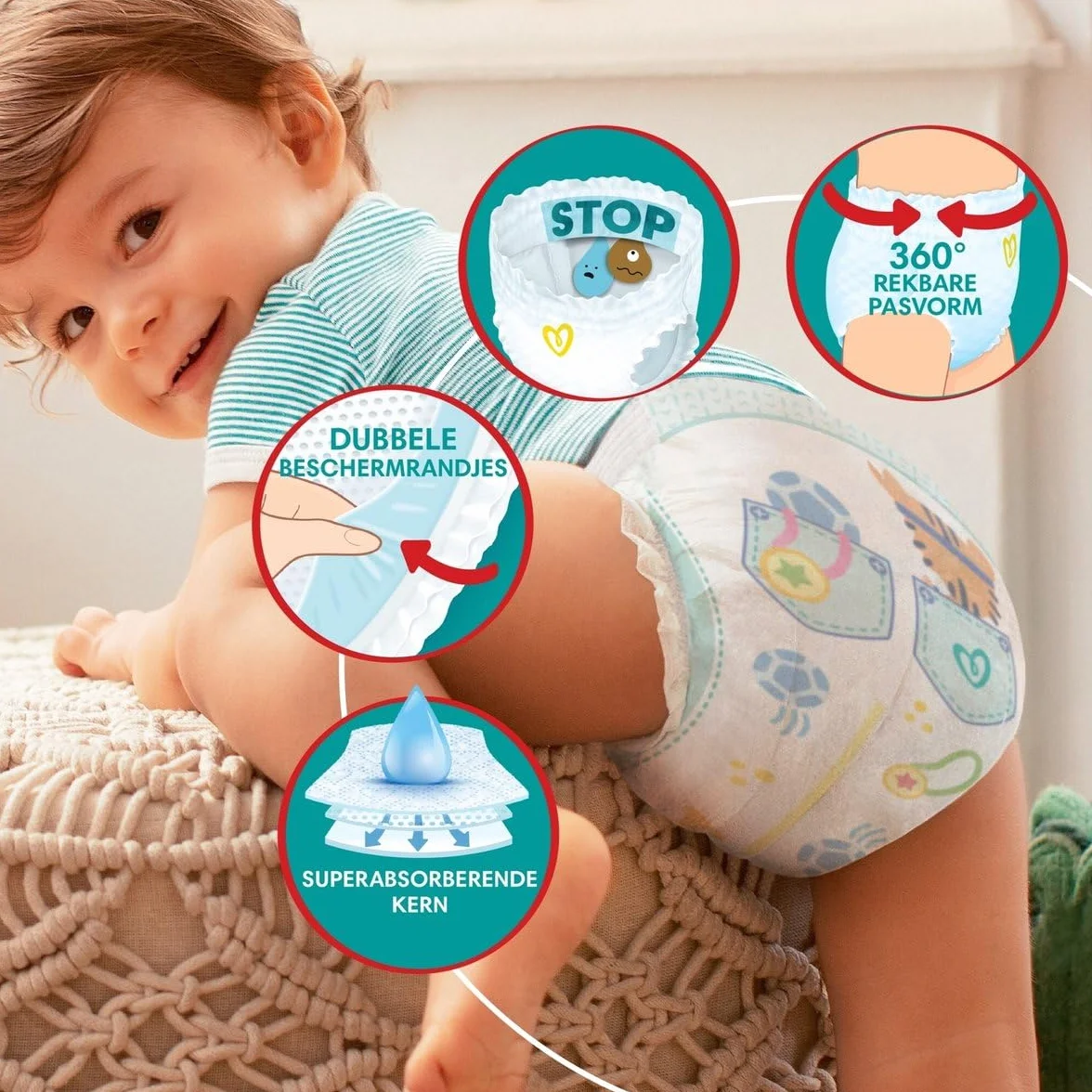 Pampers Baby Dry Pants Taille 6 Mega Pack 80 pièces 14/19 kg