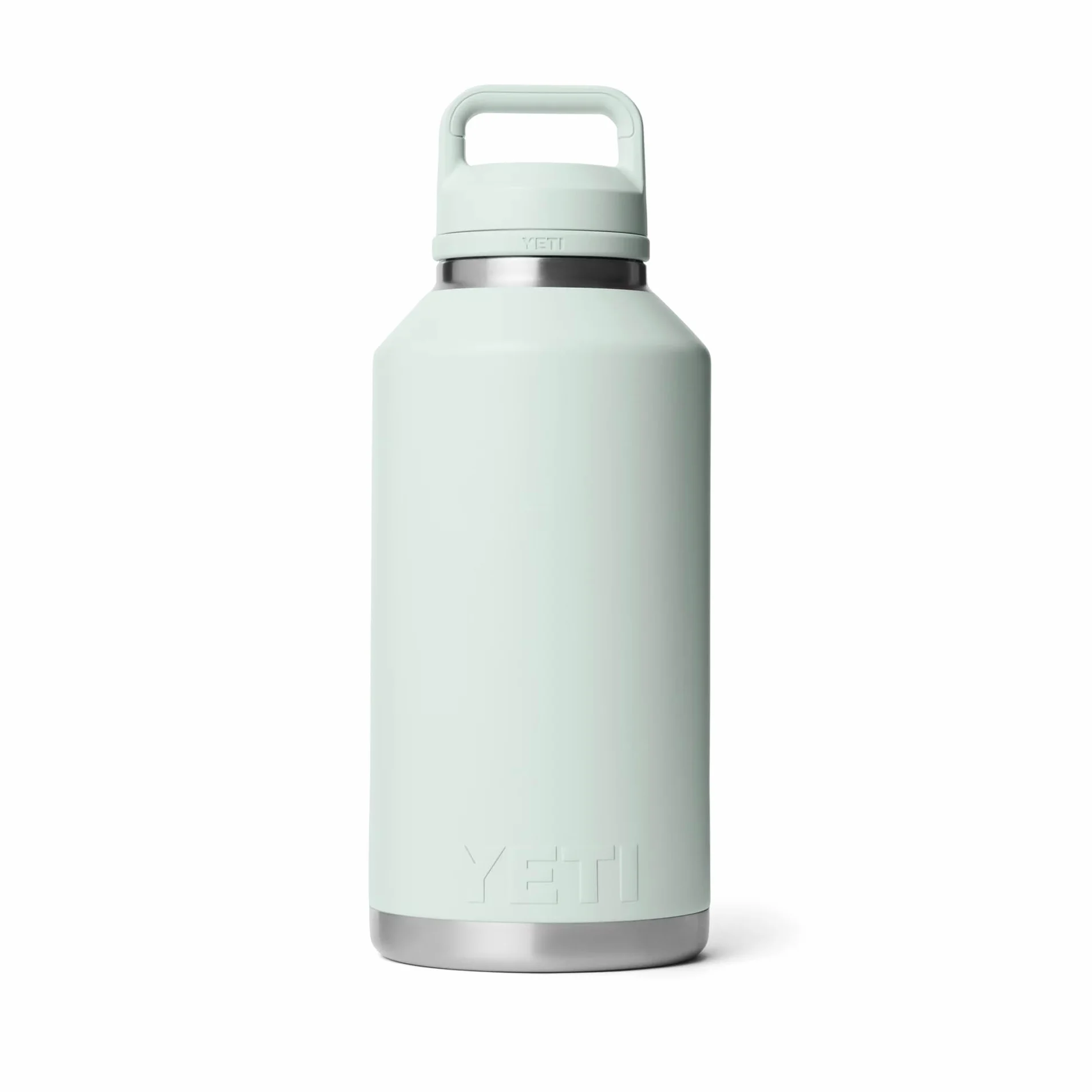 YETI Rambler Bouteille Chug, Bouteille isotherme sous vide en acier inoxydable avec bouchon hermétique, Ridgeline, 1,9 l