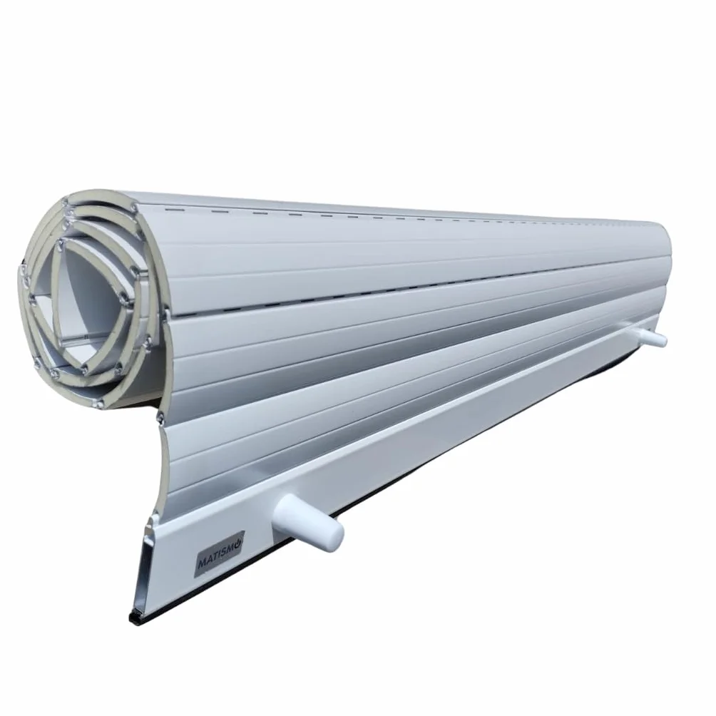 Volet Roulant en Aluminium sur Mesure avec Isolation Thermique, Ultra-légère et résistante aux intempéries (Largeur de 50 cm à 149 cm de Hauteur de 150 à 240 cm)