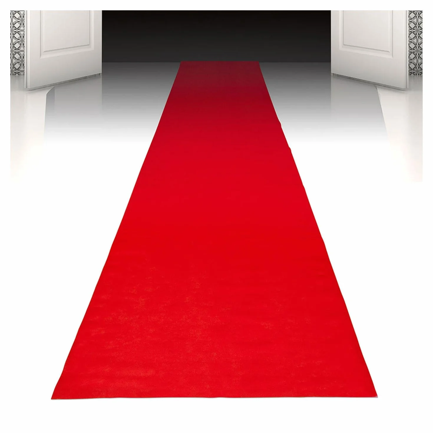 Tapis rouge 450 x 60 cm Boland Décoration Carnaval Fête à thème