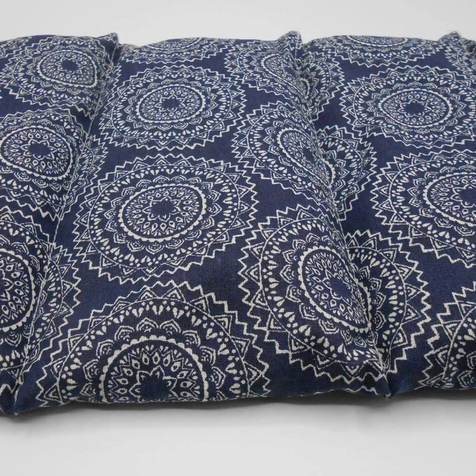 Coussin chauffant MANDALAS BLUE XL 50x20cm 800gr