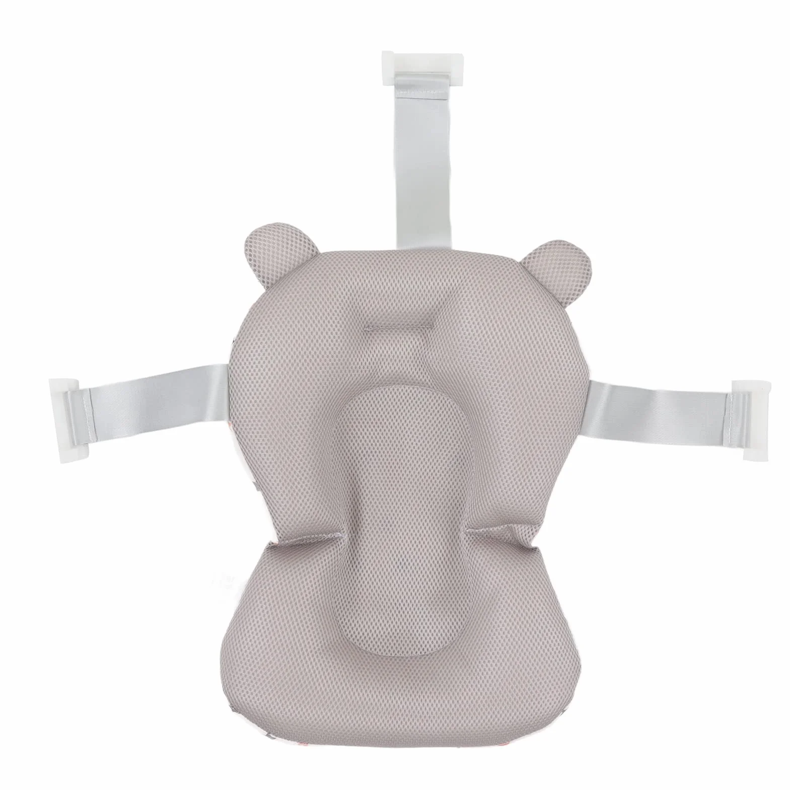 Siège de Bain pour bébé, Tapis de Bain, Coussin de Bain, Filet de Support, Oreiller Flottant nouveau-né