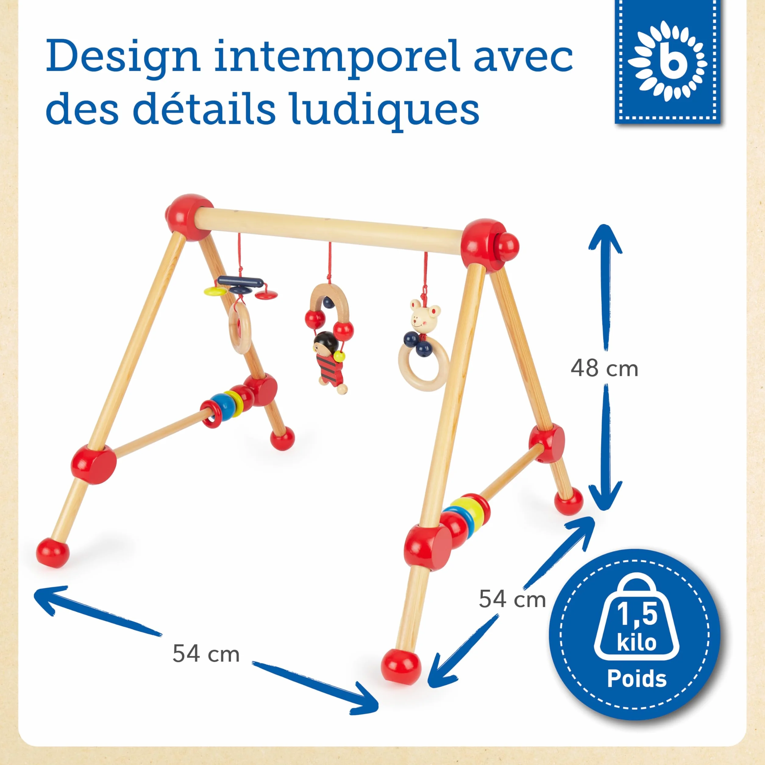Bieco My First Gym Tapis d'Éveil