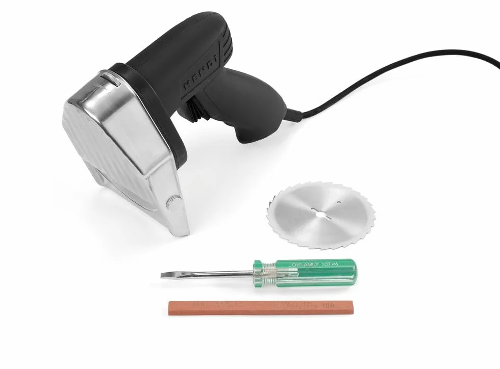 HENDI Trancheuse à viande Turc Shawarma Döner kebab 80W 230V acier inoxydable