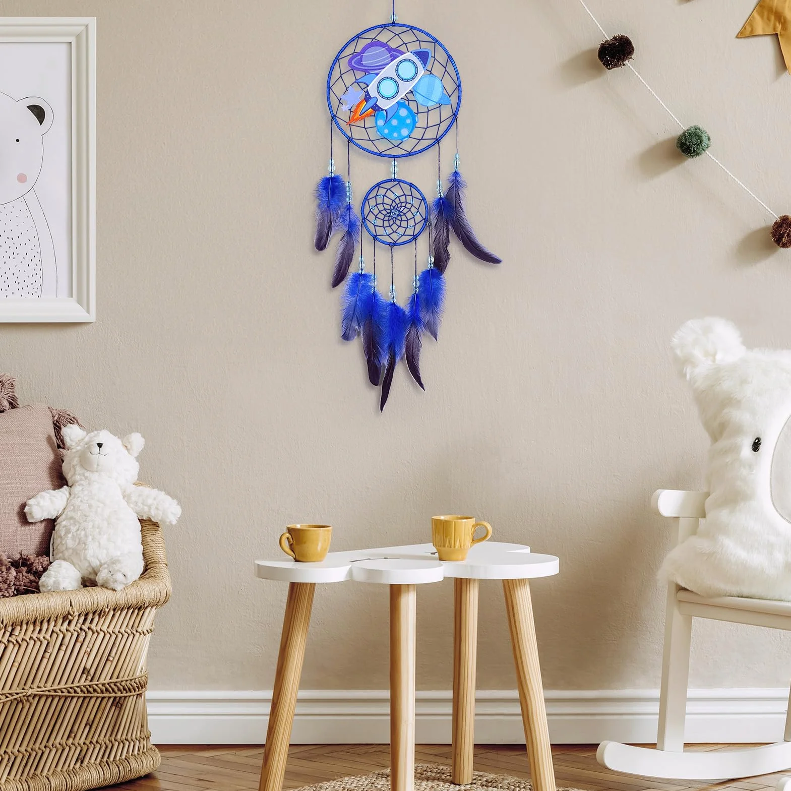 Attrape-rêves mignon dinosaure accessoires chambre décorations filles garçons
