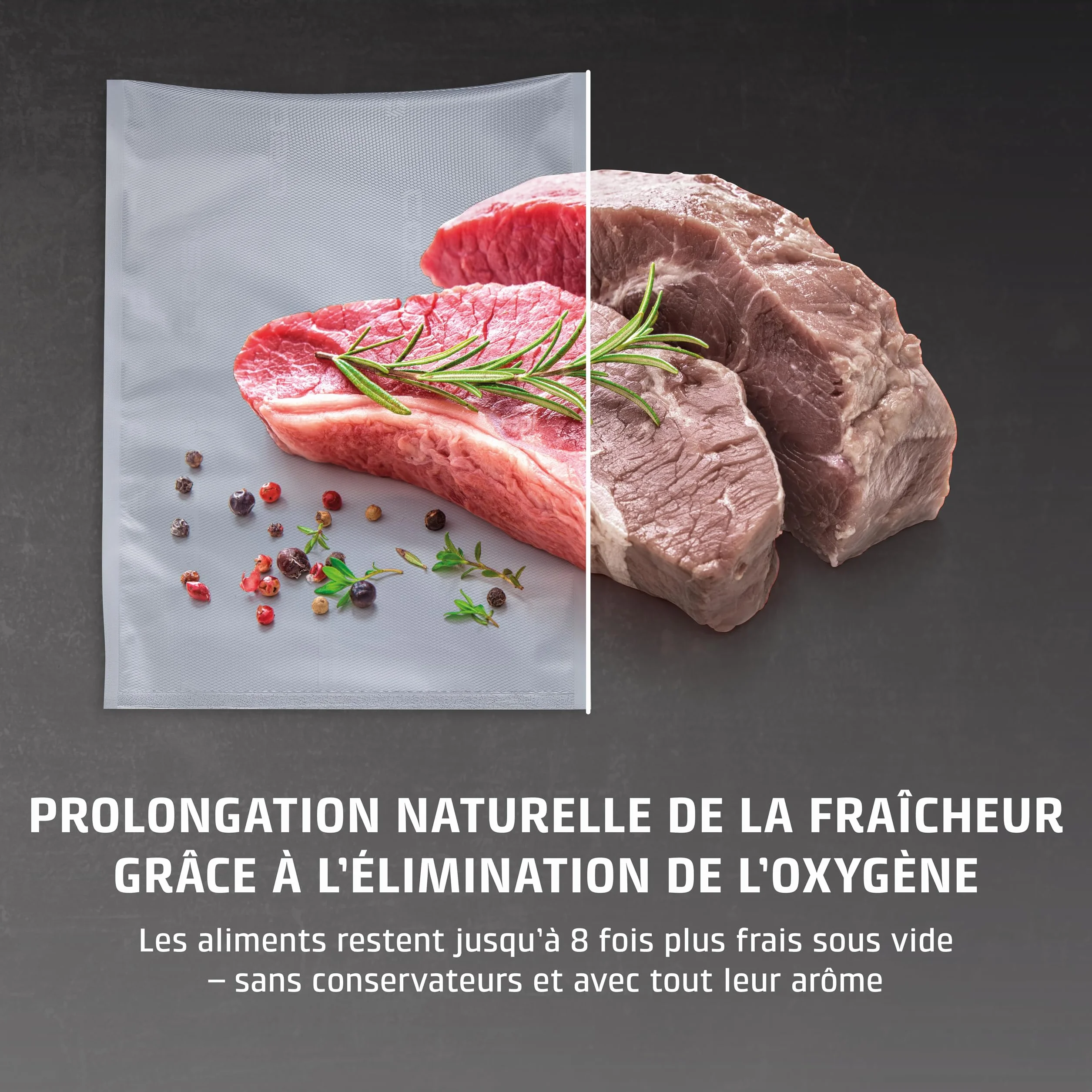 CASO VC 10 machine sous vide alimentaire barre de soudure 30 cm argenté