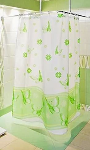 Lot de 2 barres d'angle en aluminium sans barrière, 120 x 120 cm, très longues barres de douche