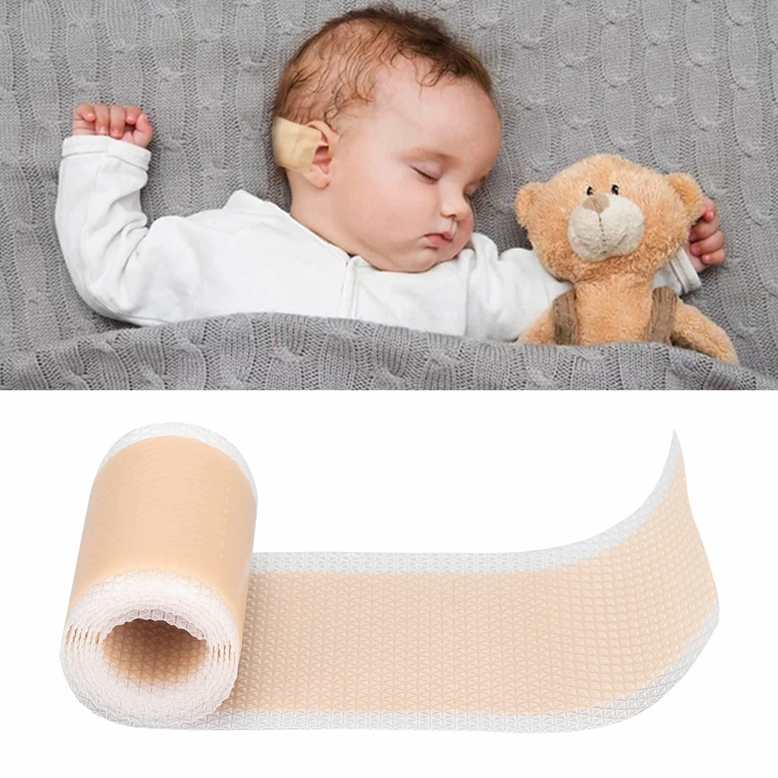 Patch de Correction Valgus Silicone pour Bébé Nouveau-né Correcteur Esthétique