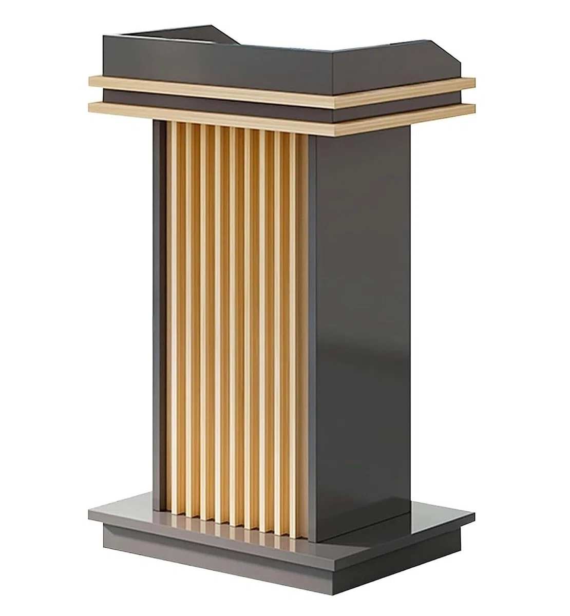 Pupitre en Bois pour église, école, séminaire, conférence ; Table d'orateur Robuste pour présentations et conférences