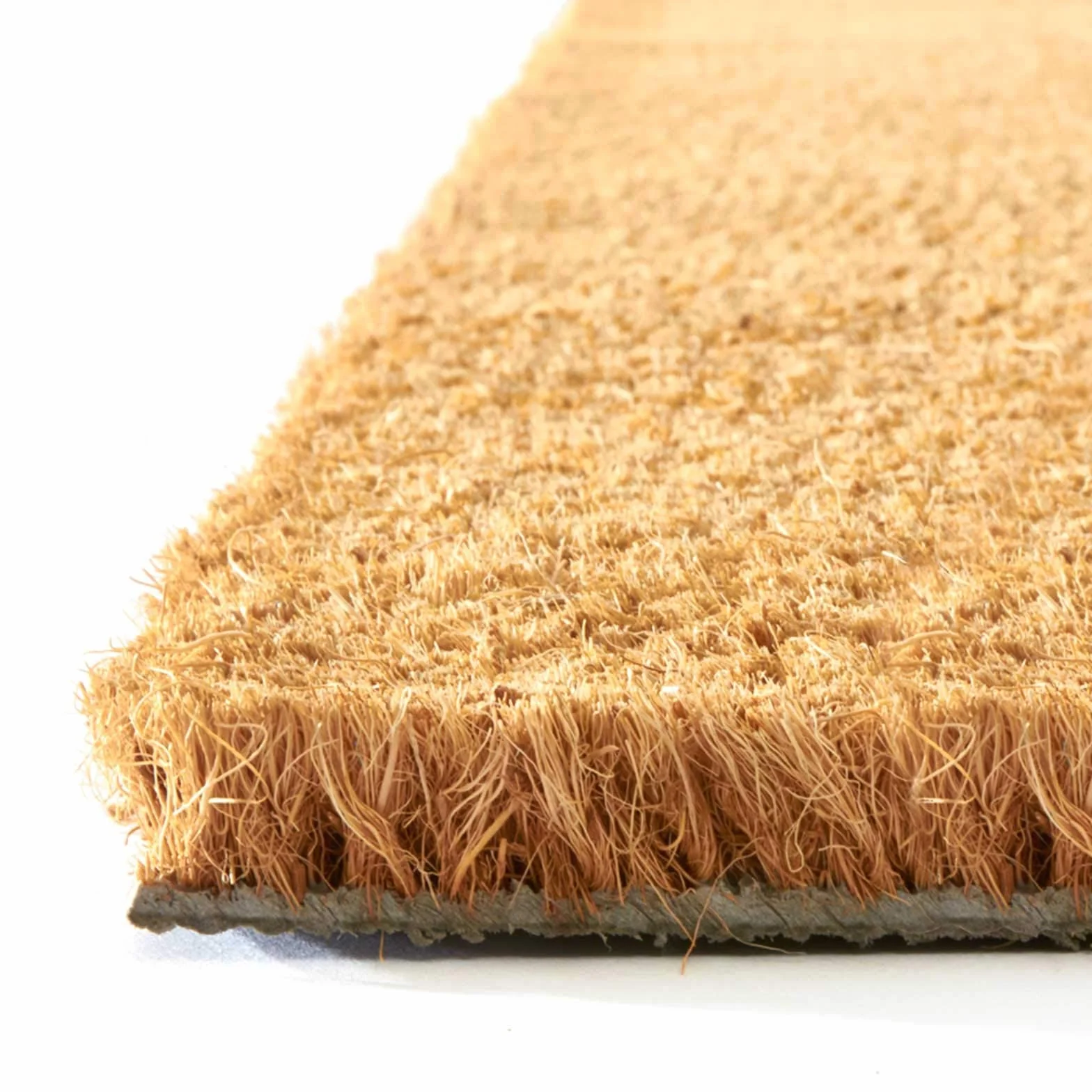 Paillasson en coco naturel 60 x 90 cm antidérapant KARAT