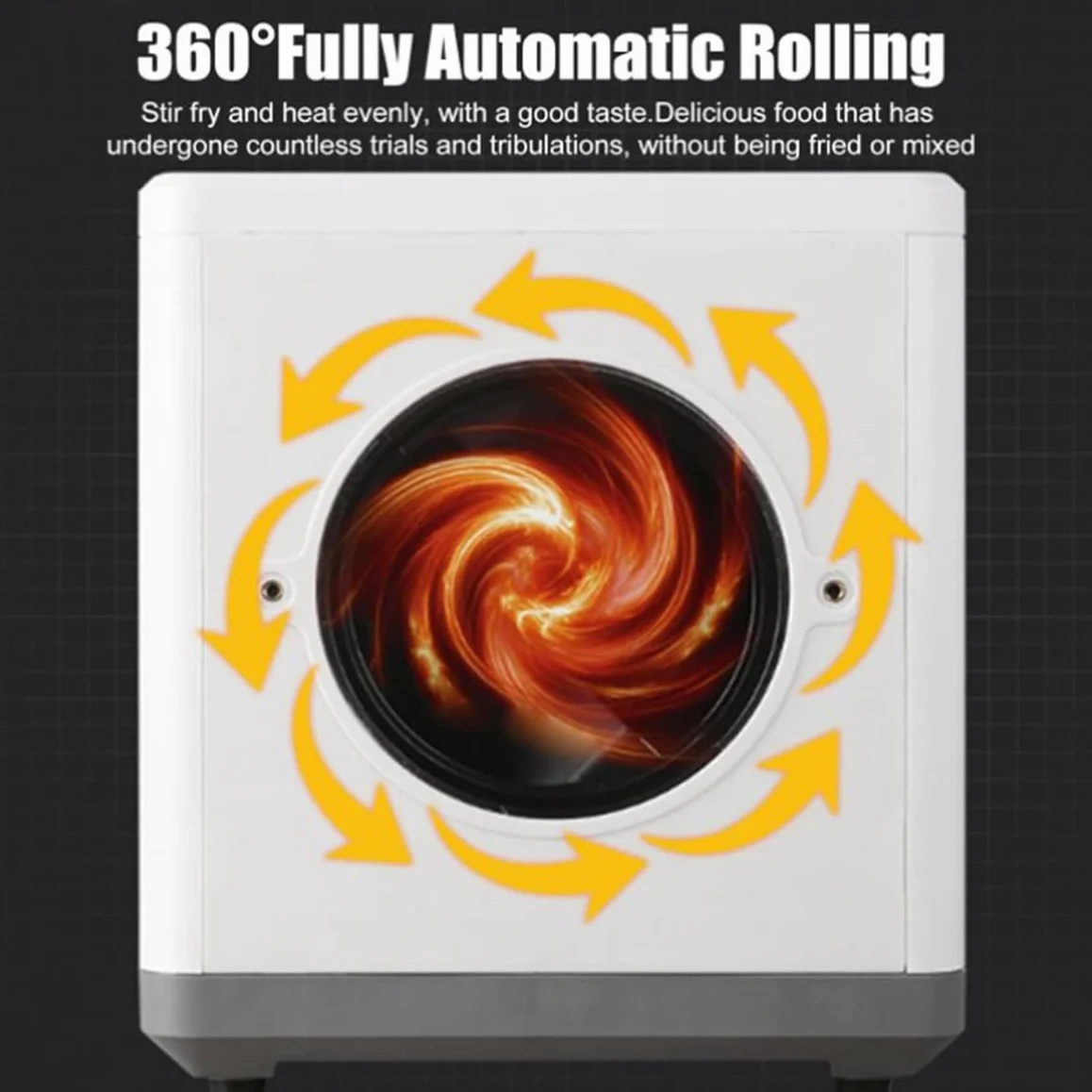 Torréfacteur de café 1600 W, machine de torréfaction de grains domestique 1500 G, réglable 0-250°C
