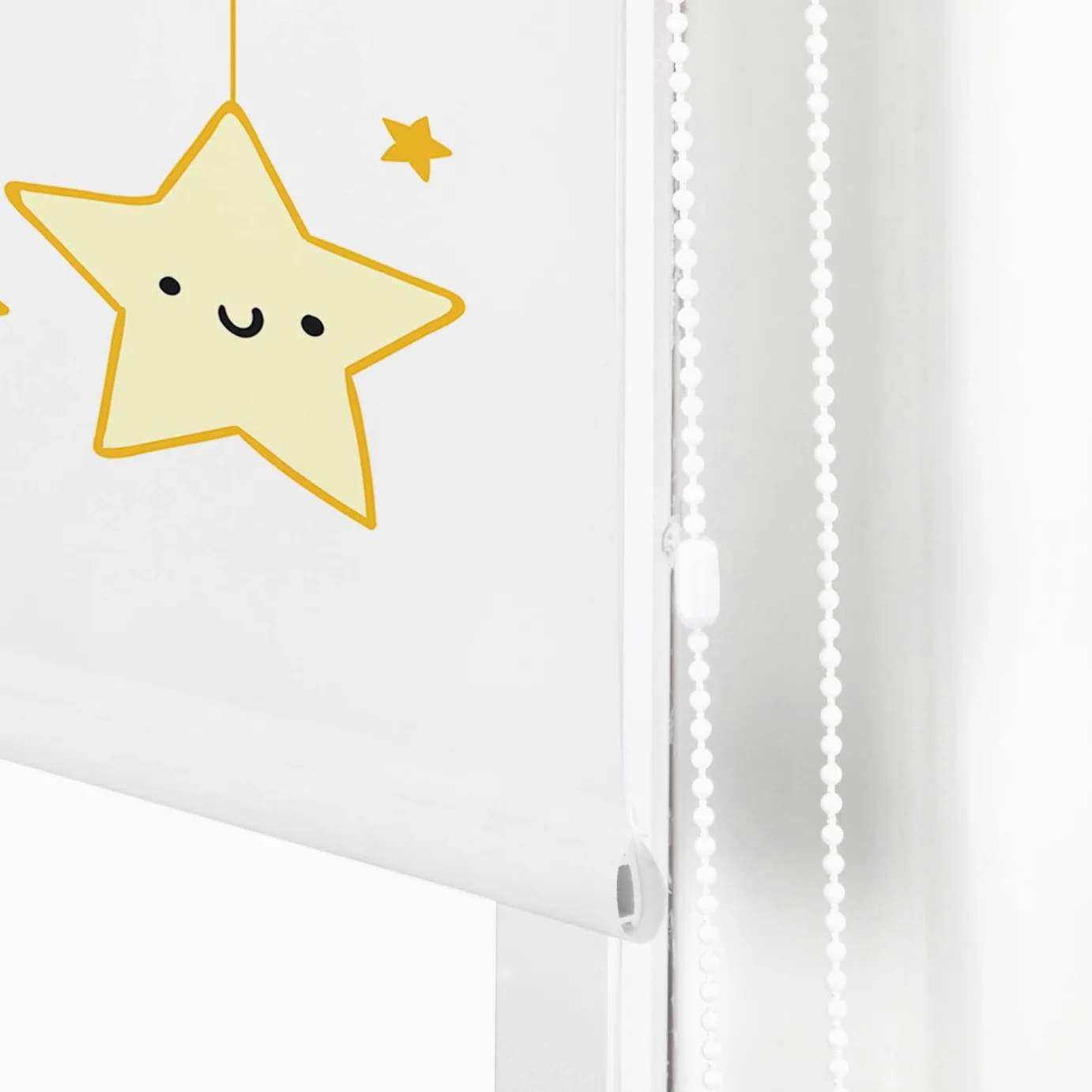 Blindecor Digital Store Enrouleur translucide avec Motif Famille d'enfants Modèle F Nuit étoilée 150 x 180 cm Store Enrouleur occultant 146 x 175 cm