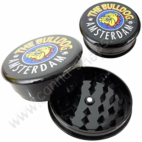 The Bulldog Amsterdam Grinder Noir 3 Parts